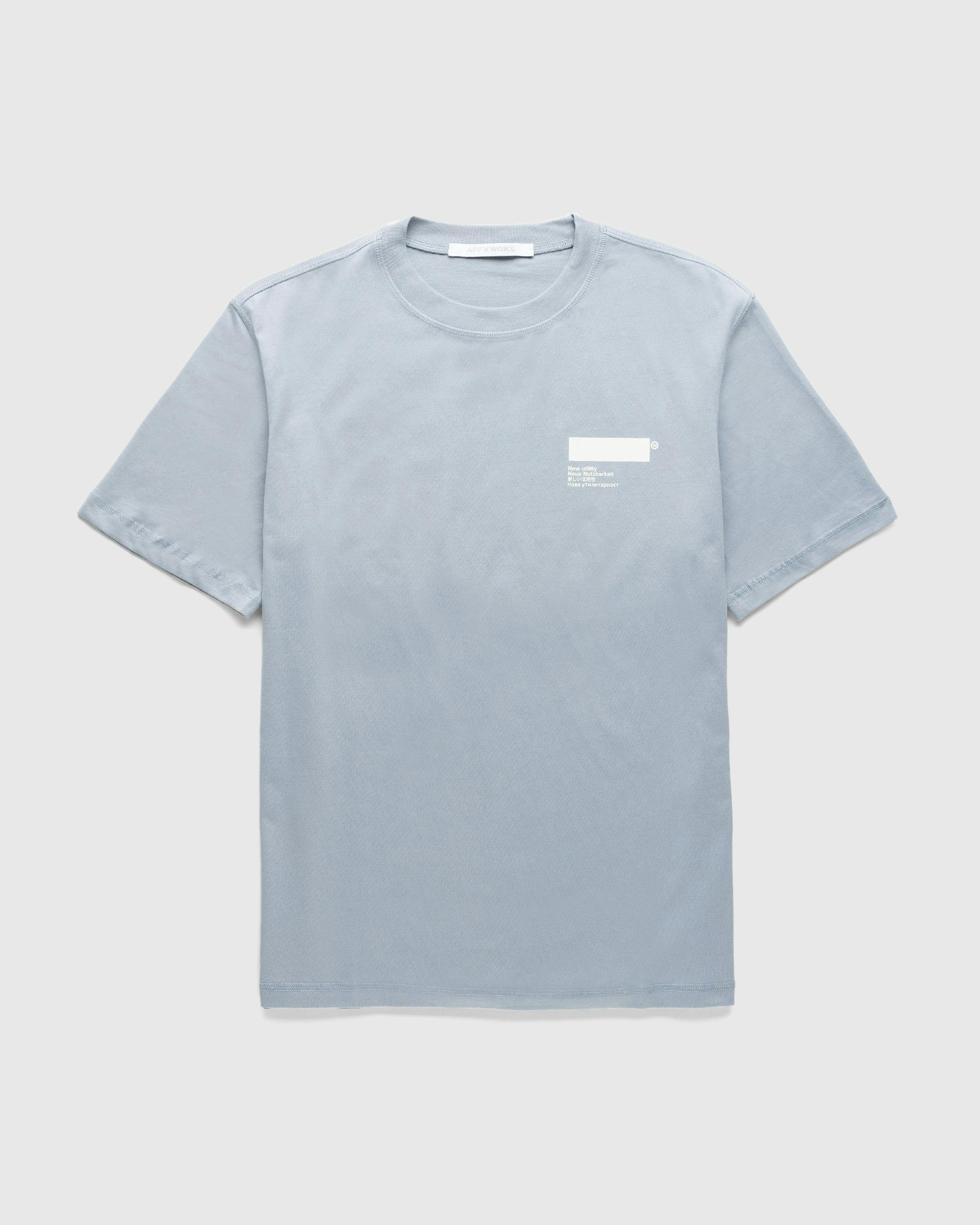 AFFXWRKS - Standardized T-Shirt Alloy Gray - Clothing - Grey - Image 1