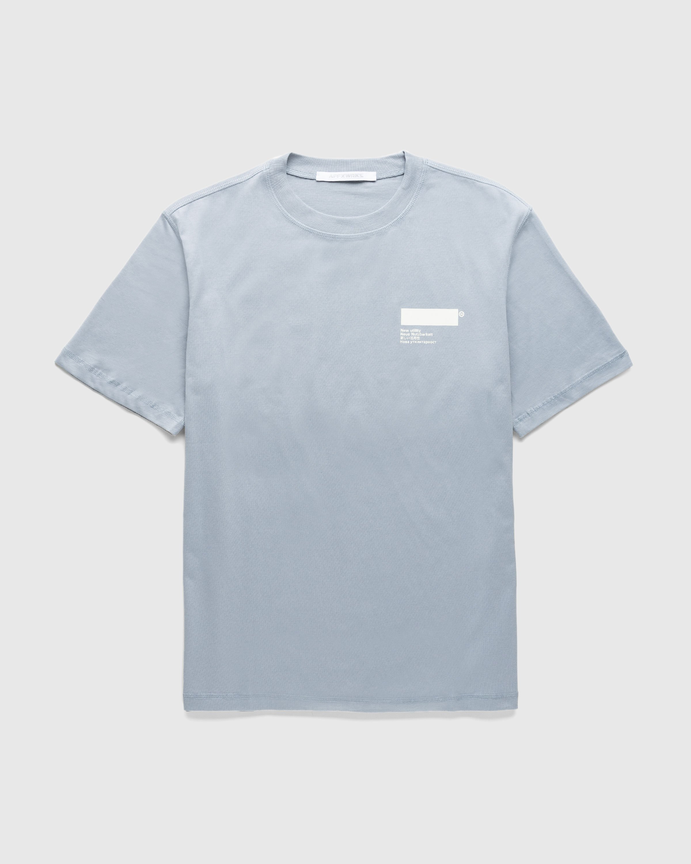 AFFXWRKS - Standardized T-Shirt Alloy Gray - Clothing - Grey - Image 1