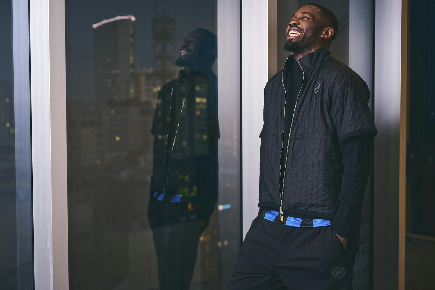 Inter's Marcus Thuram for Highsnobiety.