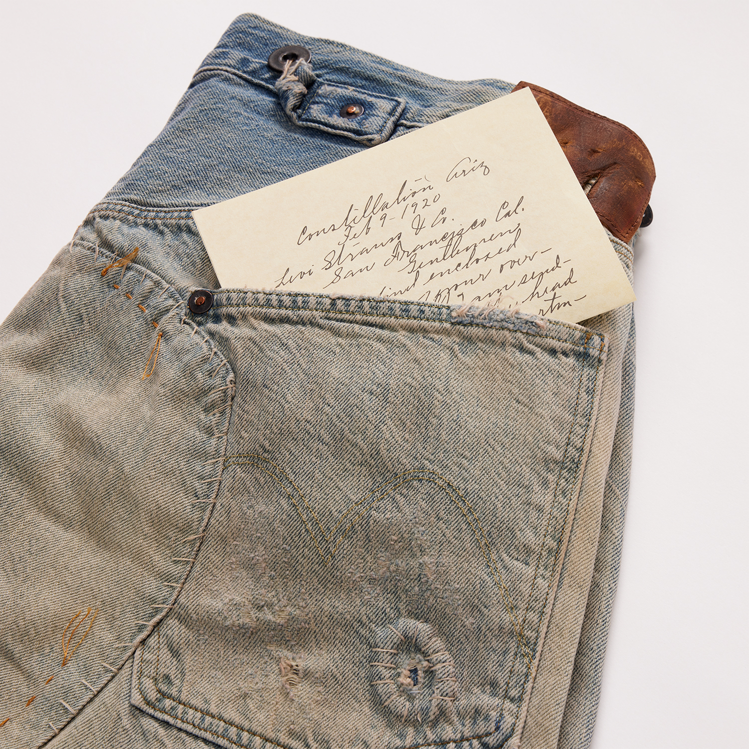 Levi's Homer Campbell 501 denim jeans made by Levi's Vintage Clothing