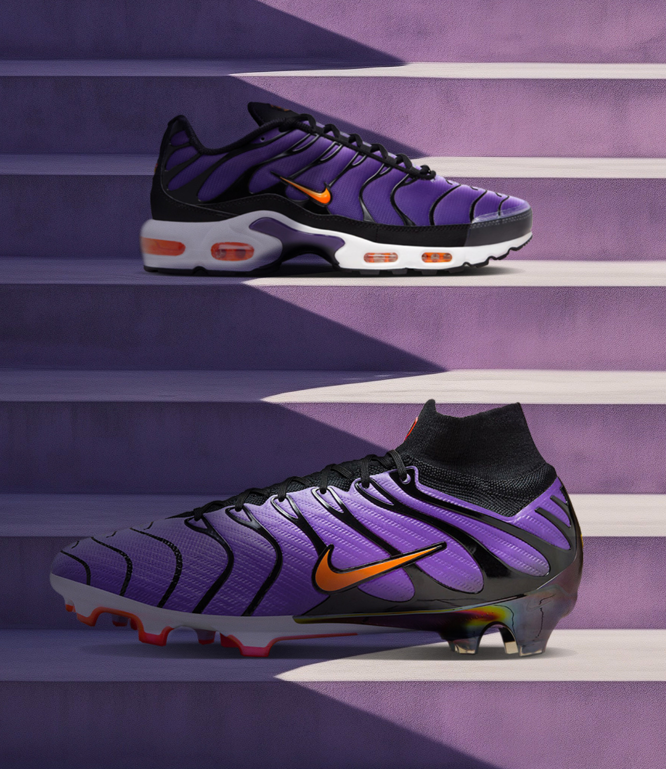 The Nike Mercurial x Air Max collection will be worn by Kylian Mbappé.