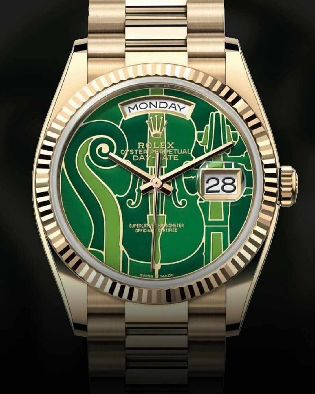Rolex's Vienna Philharmonic Day-Date 36 watch, released in January 2024