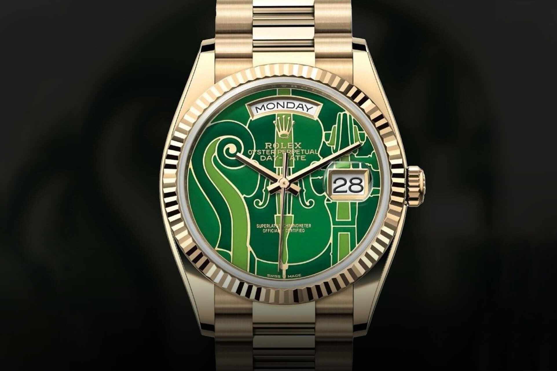 Rolex's Vienna Philharmonic Day-Date 36 watch, released in January 2024