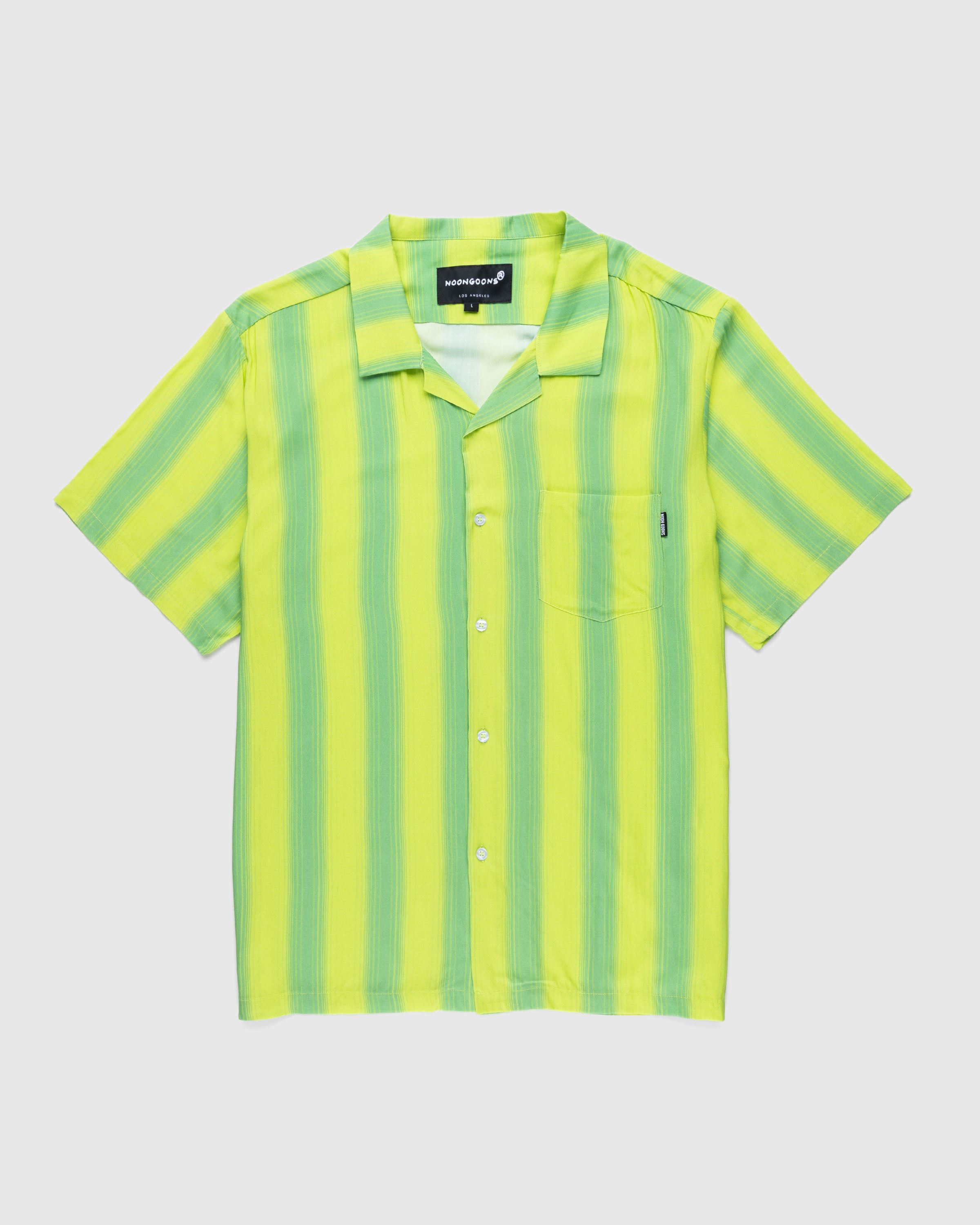 Noon Goons - High Society Shirt Limeade - Clothing - Green - Image 1
