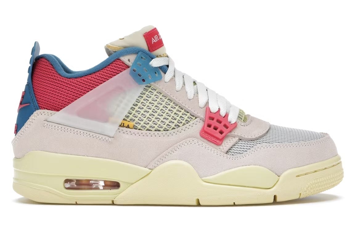 Union LA Jordan 4 'guava'