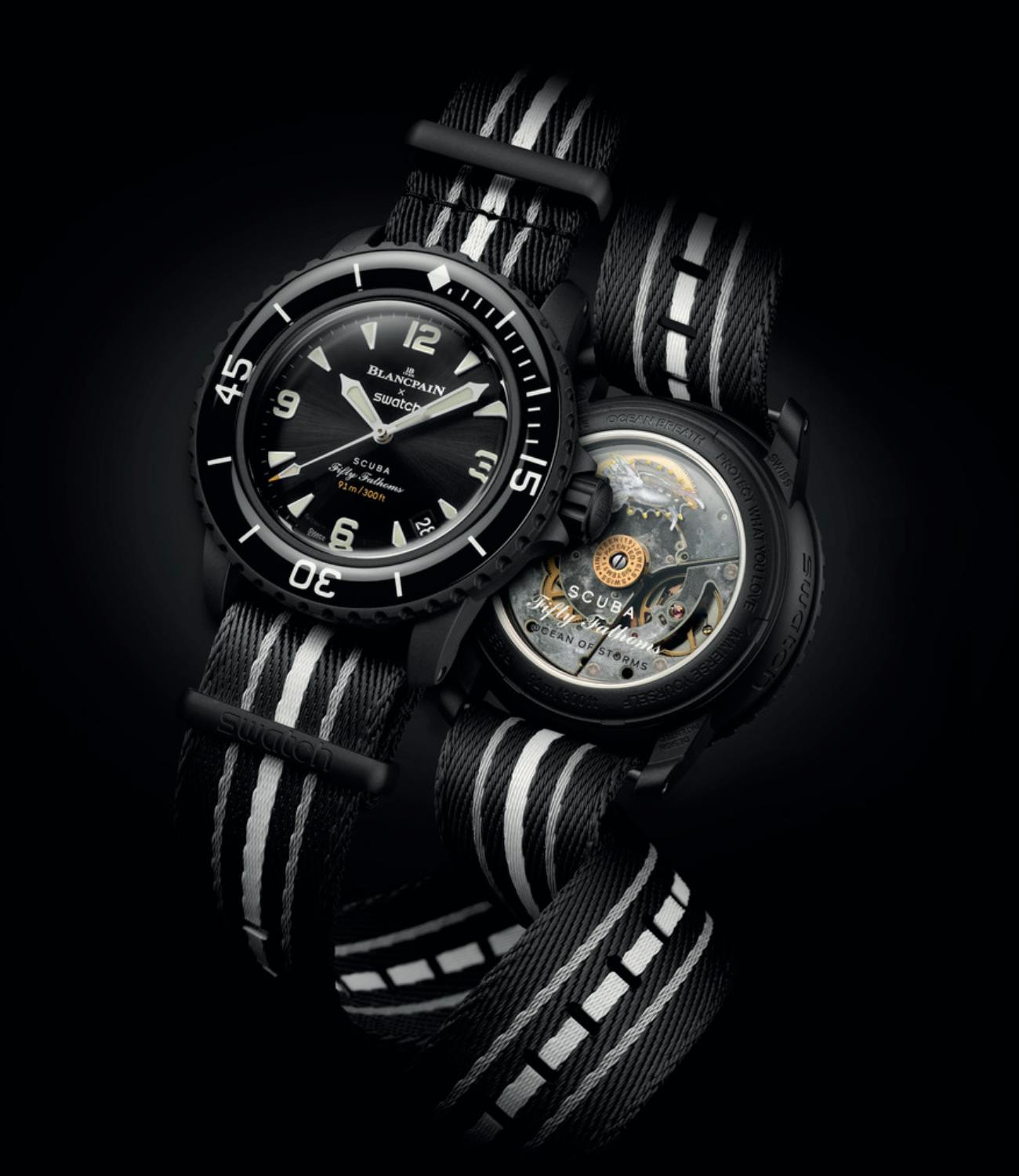 Swatch & Blancpain 2024 watch collaboration.