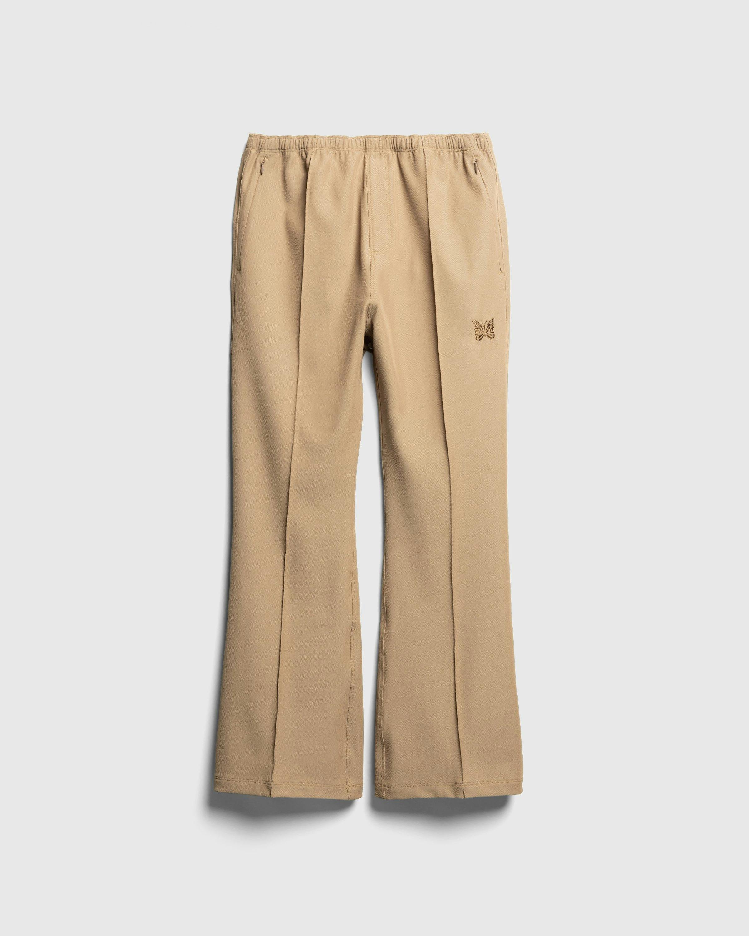 Needles - W.U. Boot-Cut Pant - PE/R/PU Cavalry Twill - Clothing - Beige - Image 1