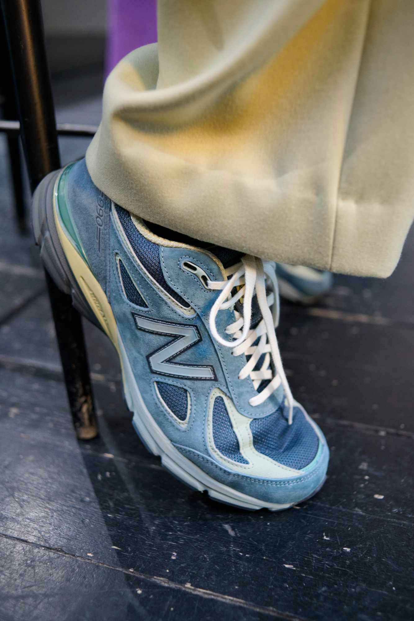 Auralee & New Balance's 990v4 sneaker collaboration releasing for Fall/Winter 2024