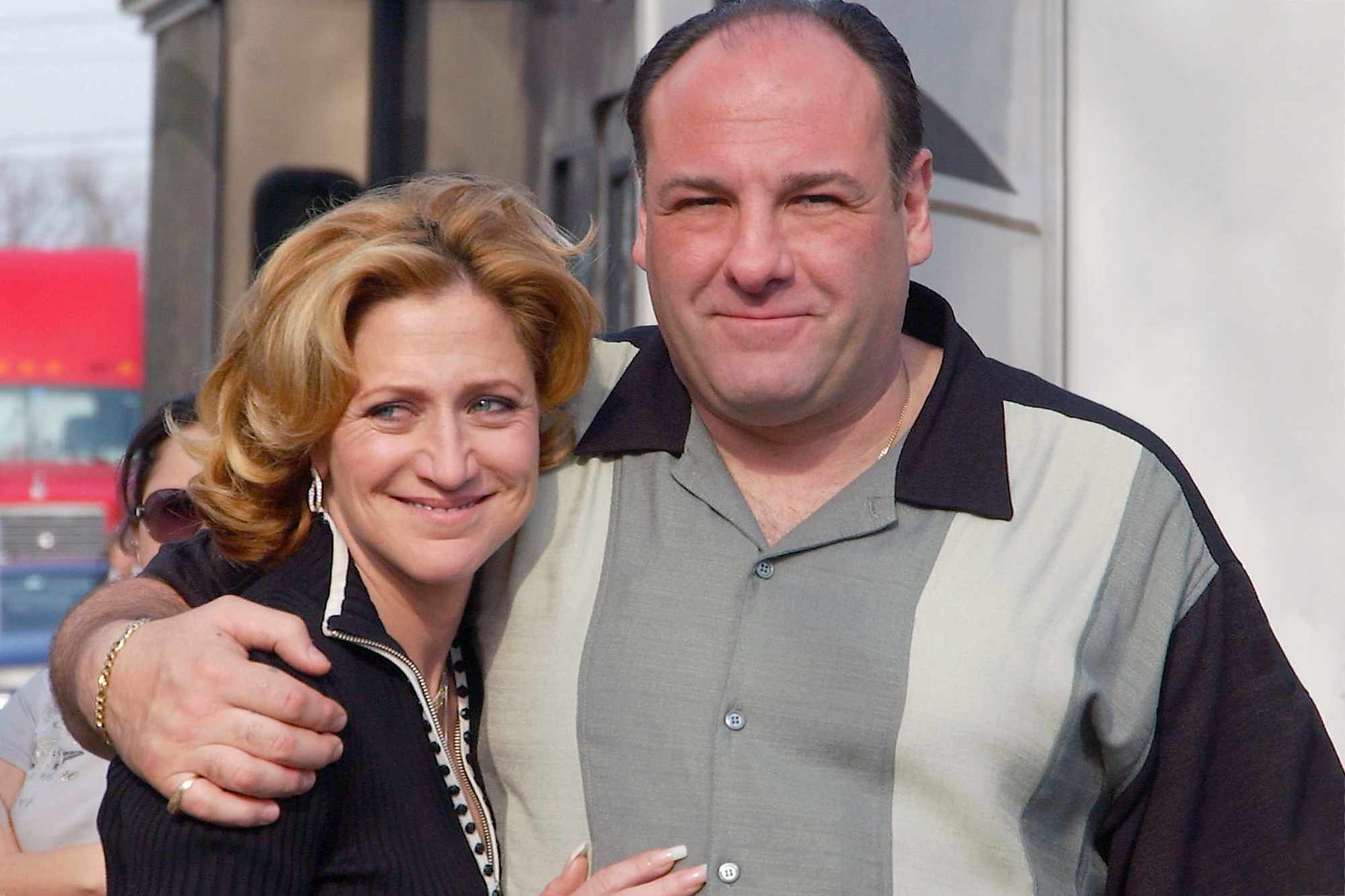 Carmela Soprano, one of the inspirations of TikTok's "Mob Wife" aesthetic, in a scene with Tony Soprano