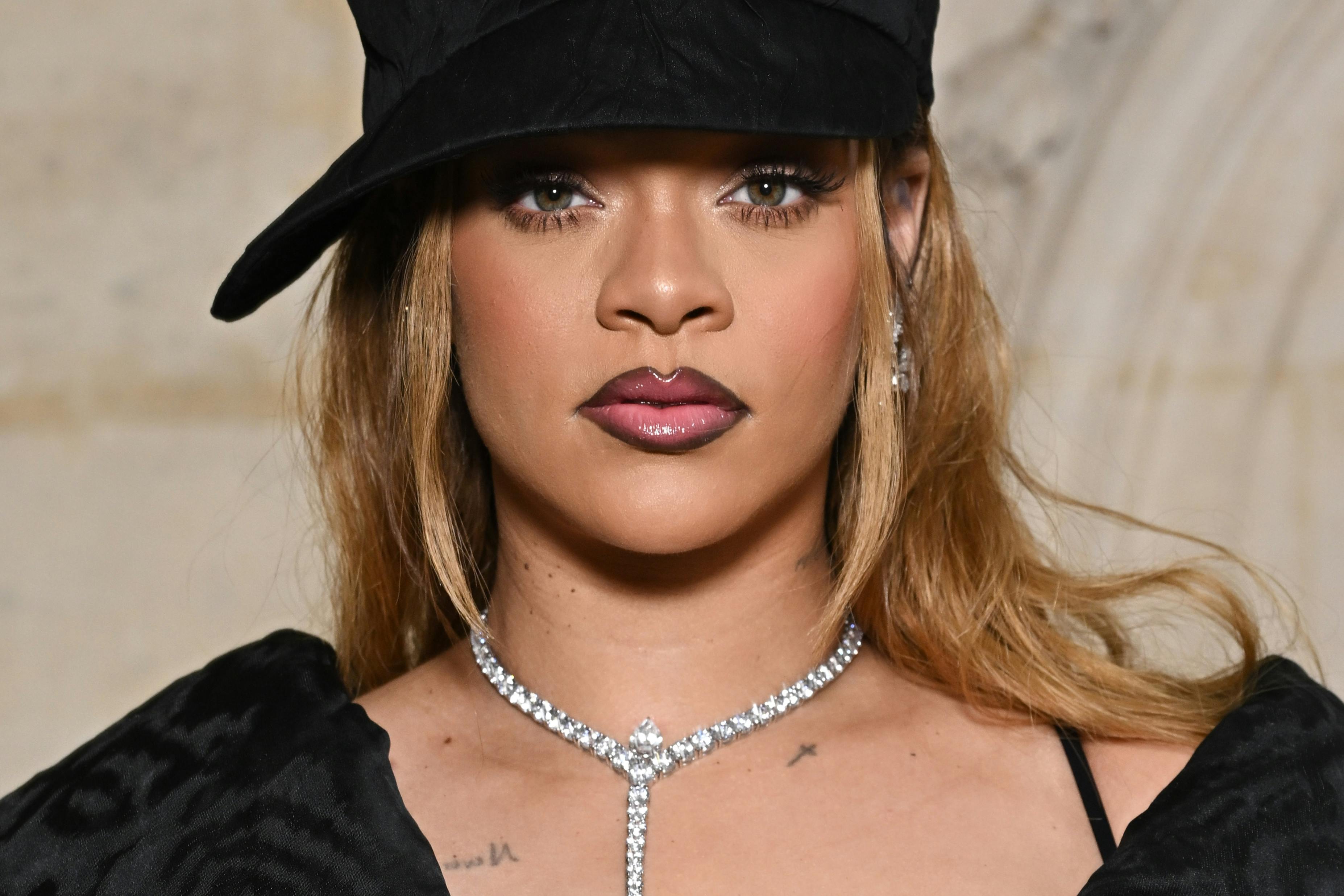 rihanna dior couture show 2024