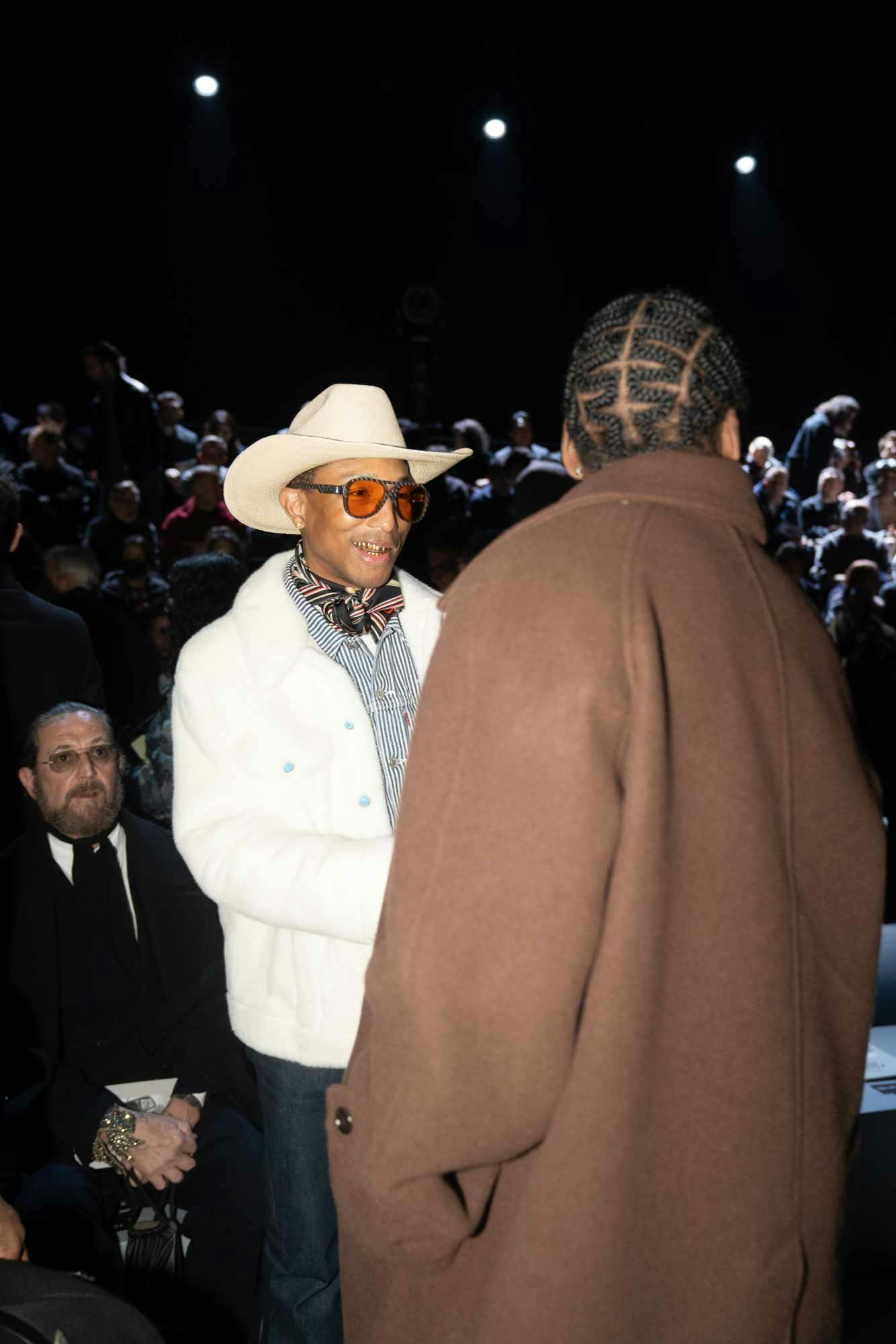 Pusha T attends Kim Jones' Dior Fall/Winter 2024 menswear collection runway show