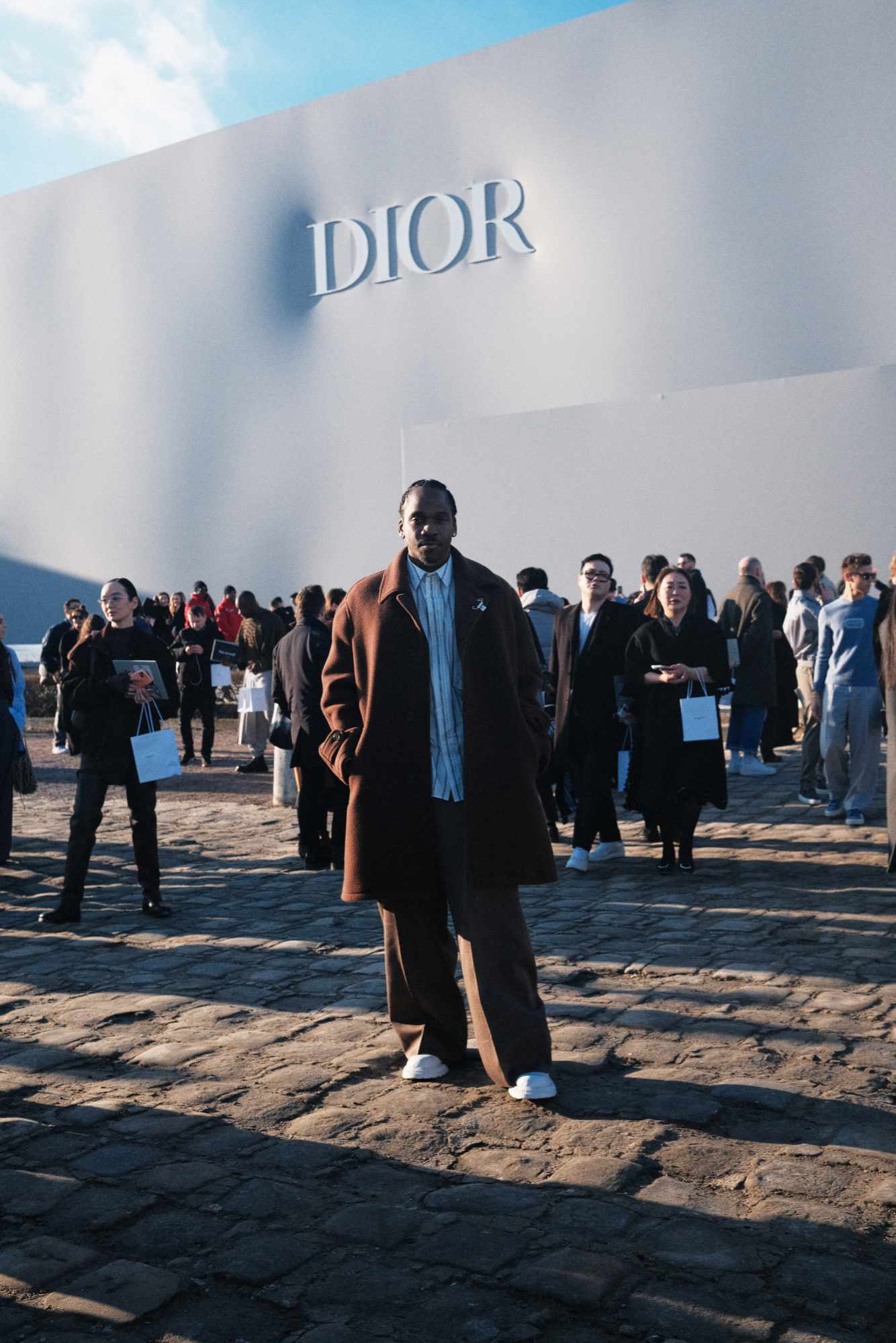 Pusha T attends Kim Jones' Dior Fall/Winter 2024 menswear collection runway show