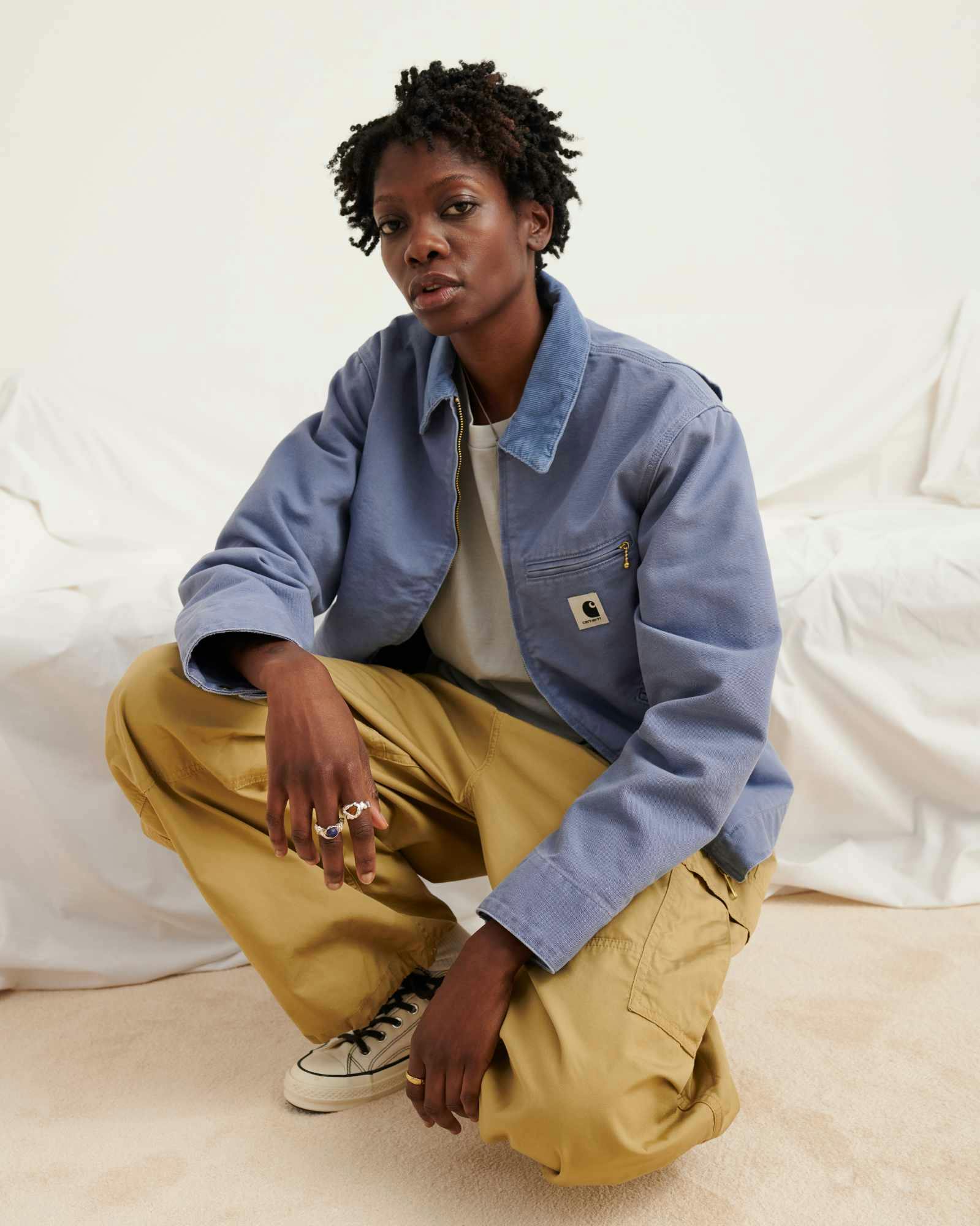 models wear carhartt wip's spring/summer 2024 collection