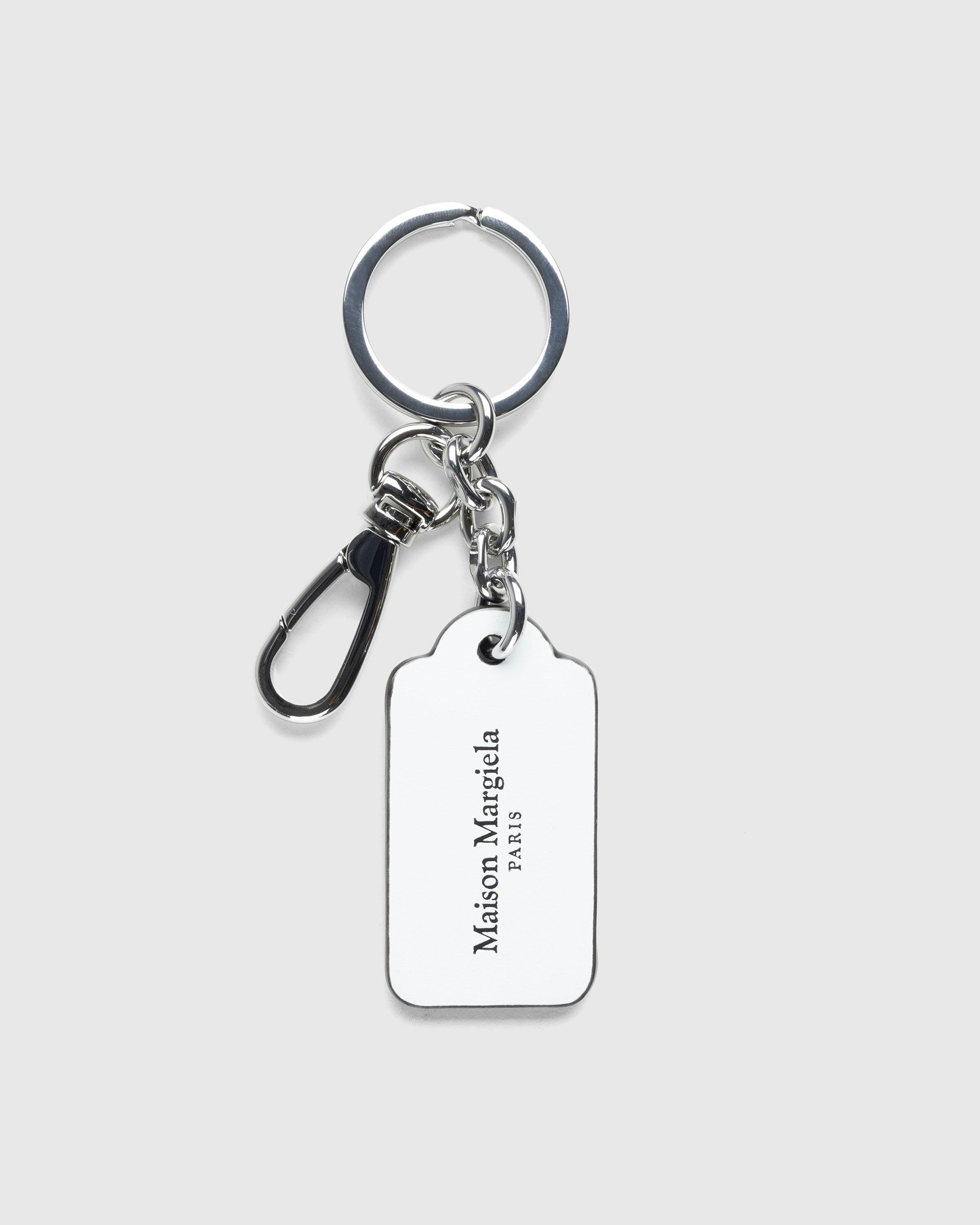 Maison Margiela - KEY RING  Black/White - Accessories - Black - Image 1