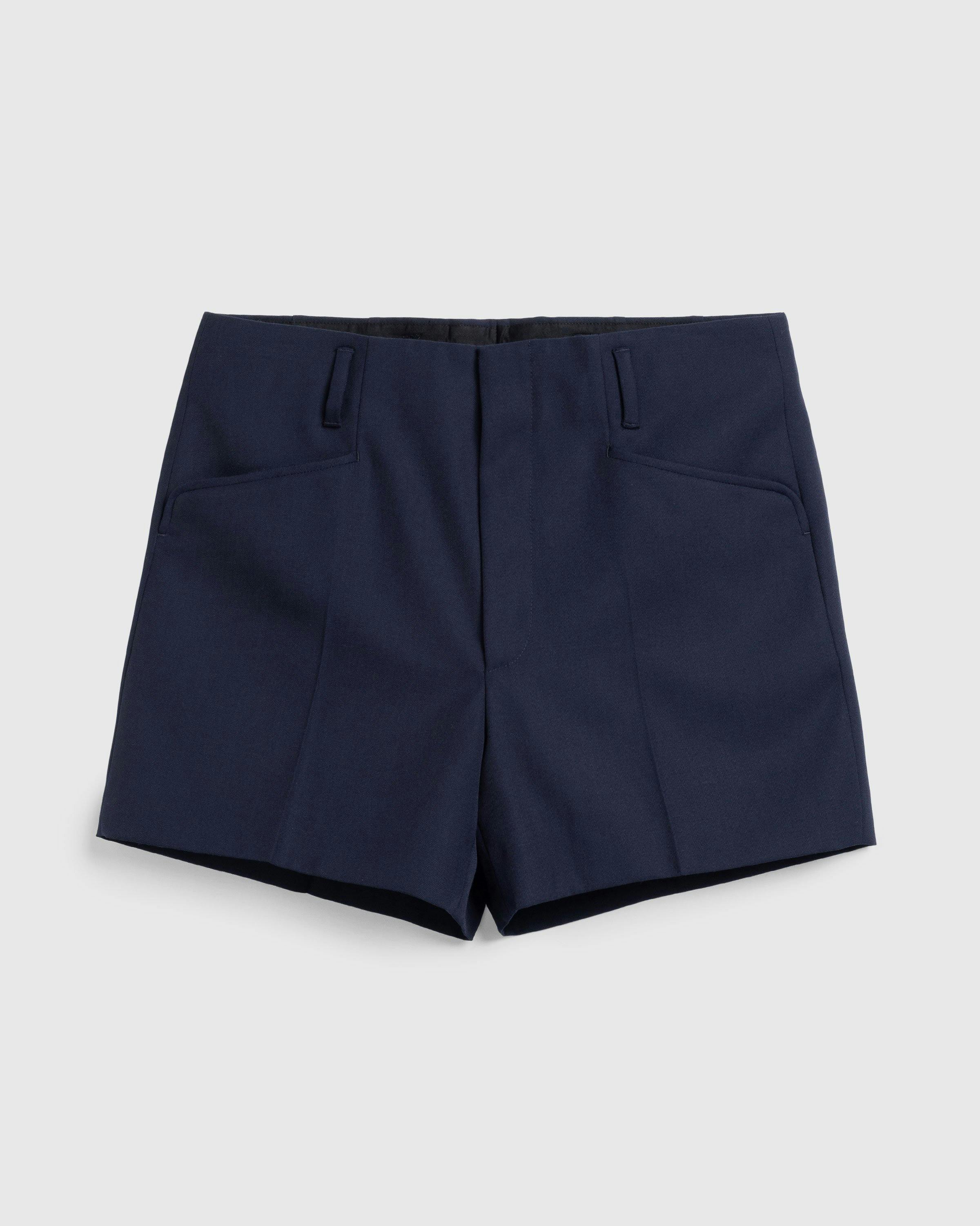 Dries van Noten - PAOLON SHORT 8153 M.W.PANTS NAV - Clothing - Blue - Image 1