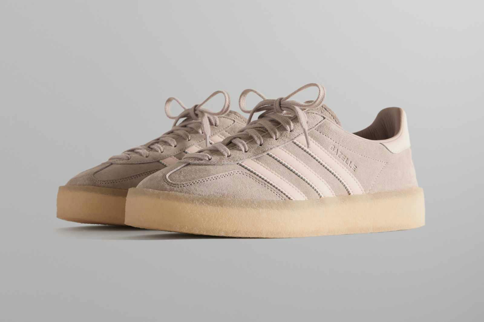 kith's adidas x clarks gazelle sneakers in Molecule