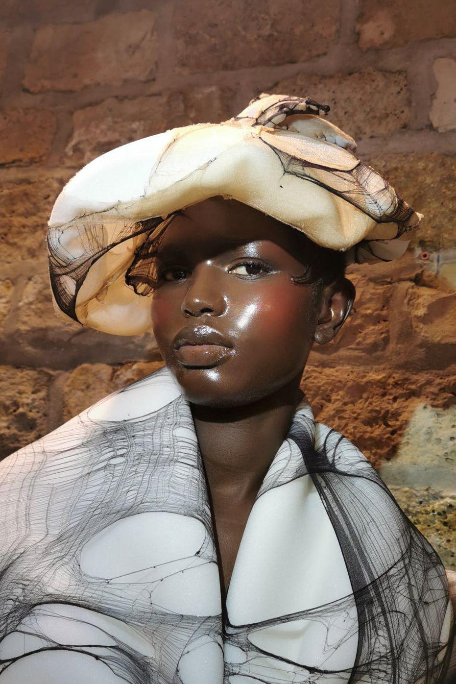 Maison Margiela Couture 2024 Makeup by Pat McGrath