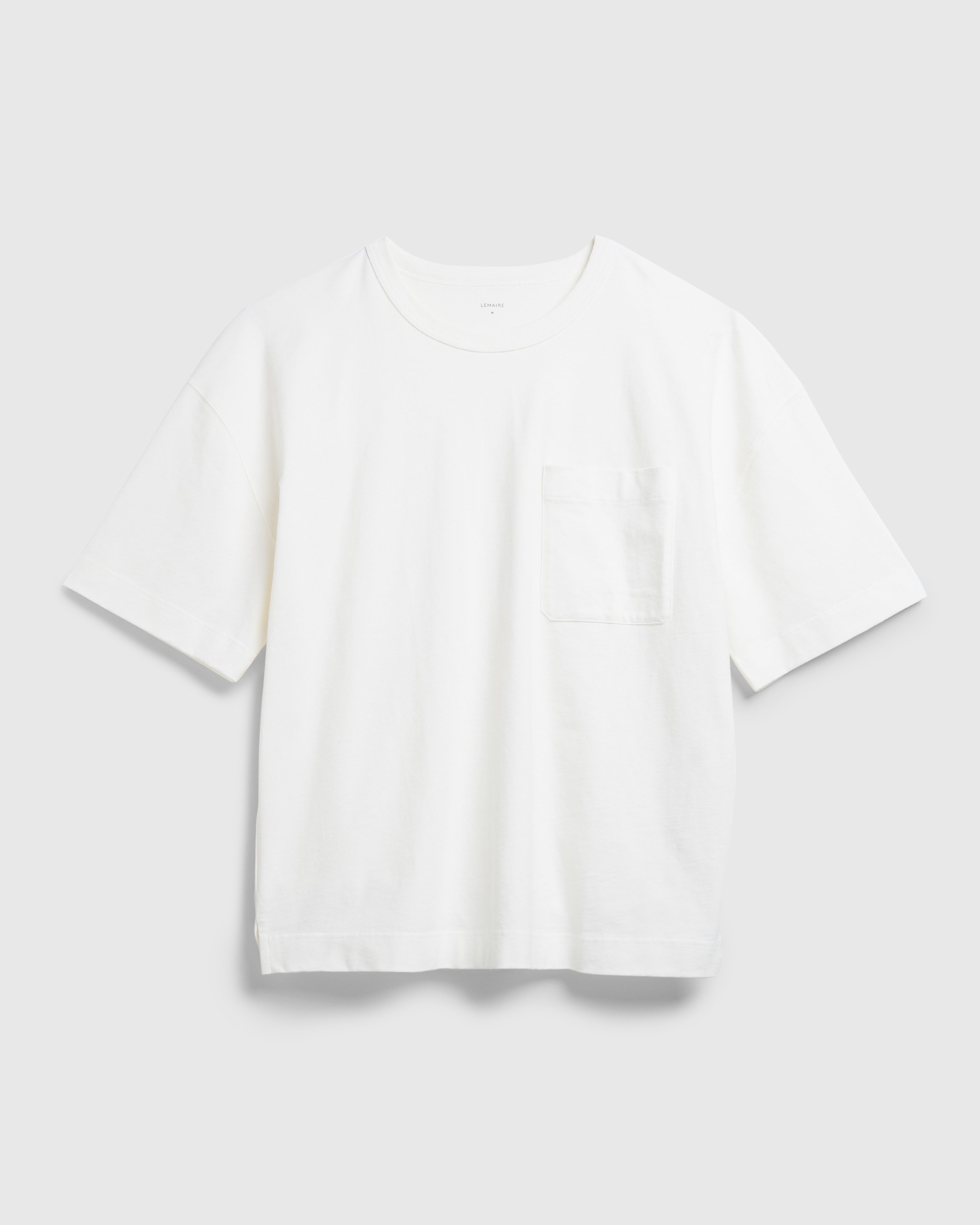 Lemaire - BOXY T-SHIRT White - Clothing - White - Image 1