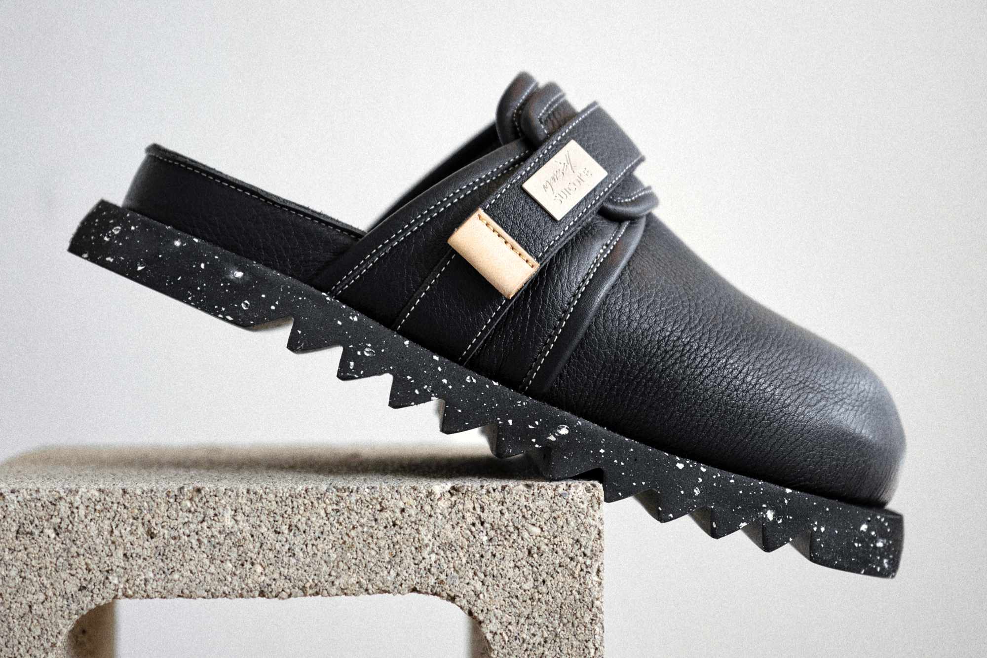 Suicoke & Marsell's $850 leather clog collab