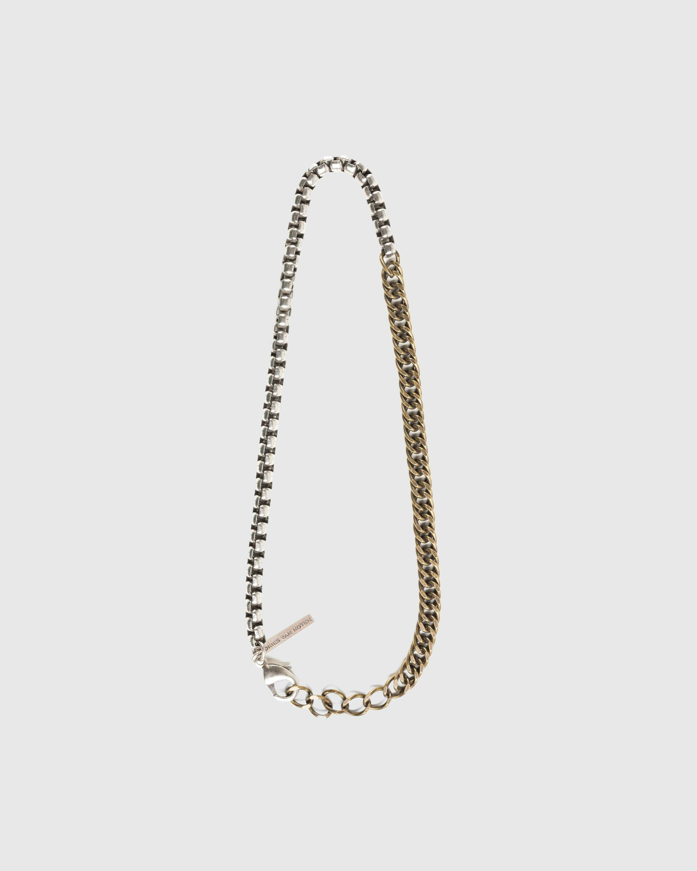 Dries van Noten - NECKL.M241–206Q061M.NECKL. SIL/BRASS - Accessories - Silver - Image 1