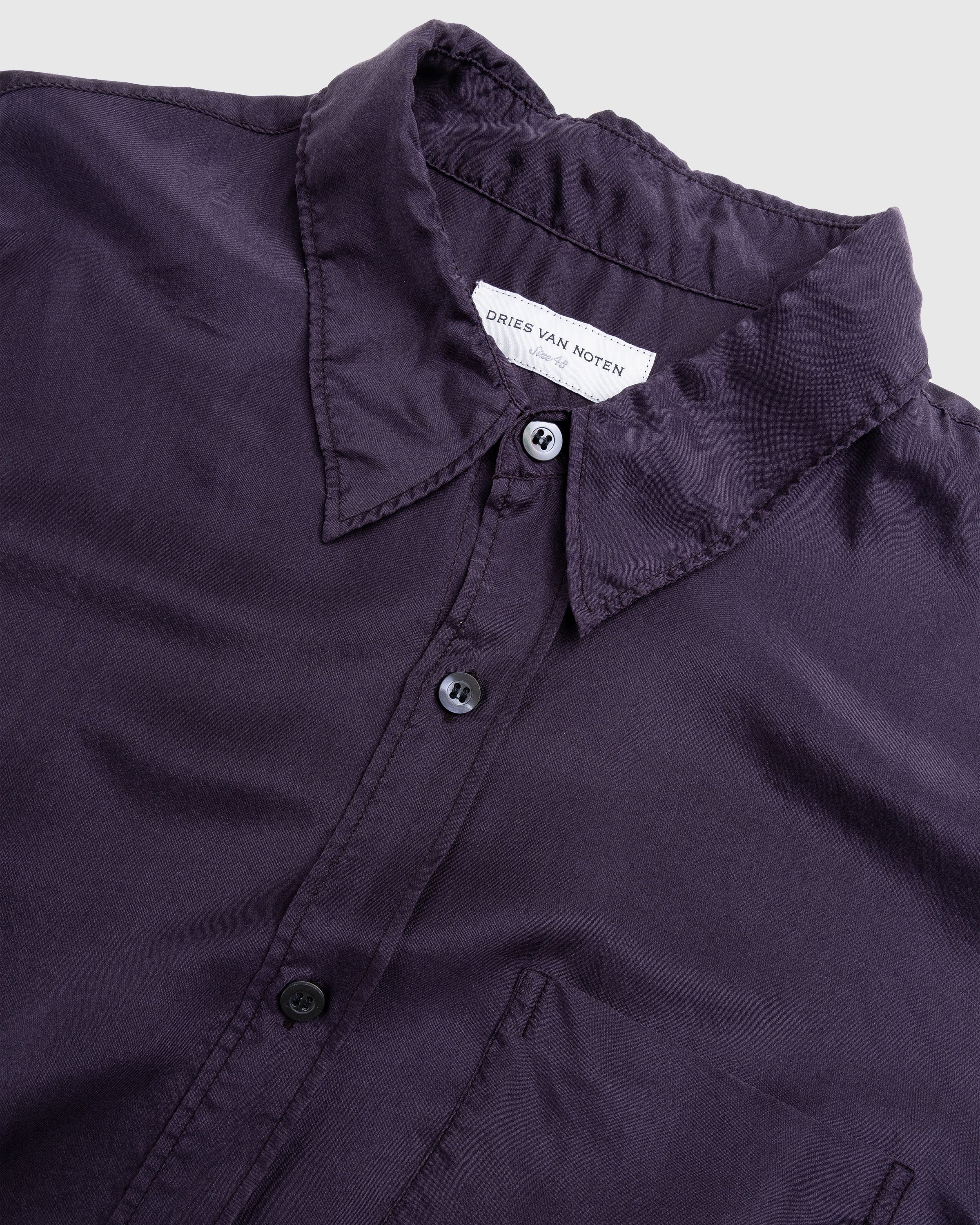 Dries van Noten - CORBINO GD 8159 M.W.SHIRT DPU - Clothing - Purple - Image 6