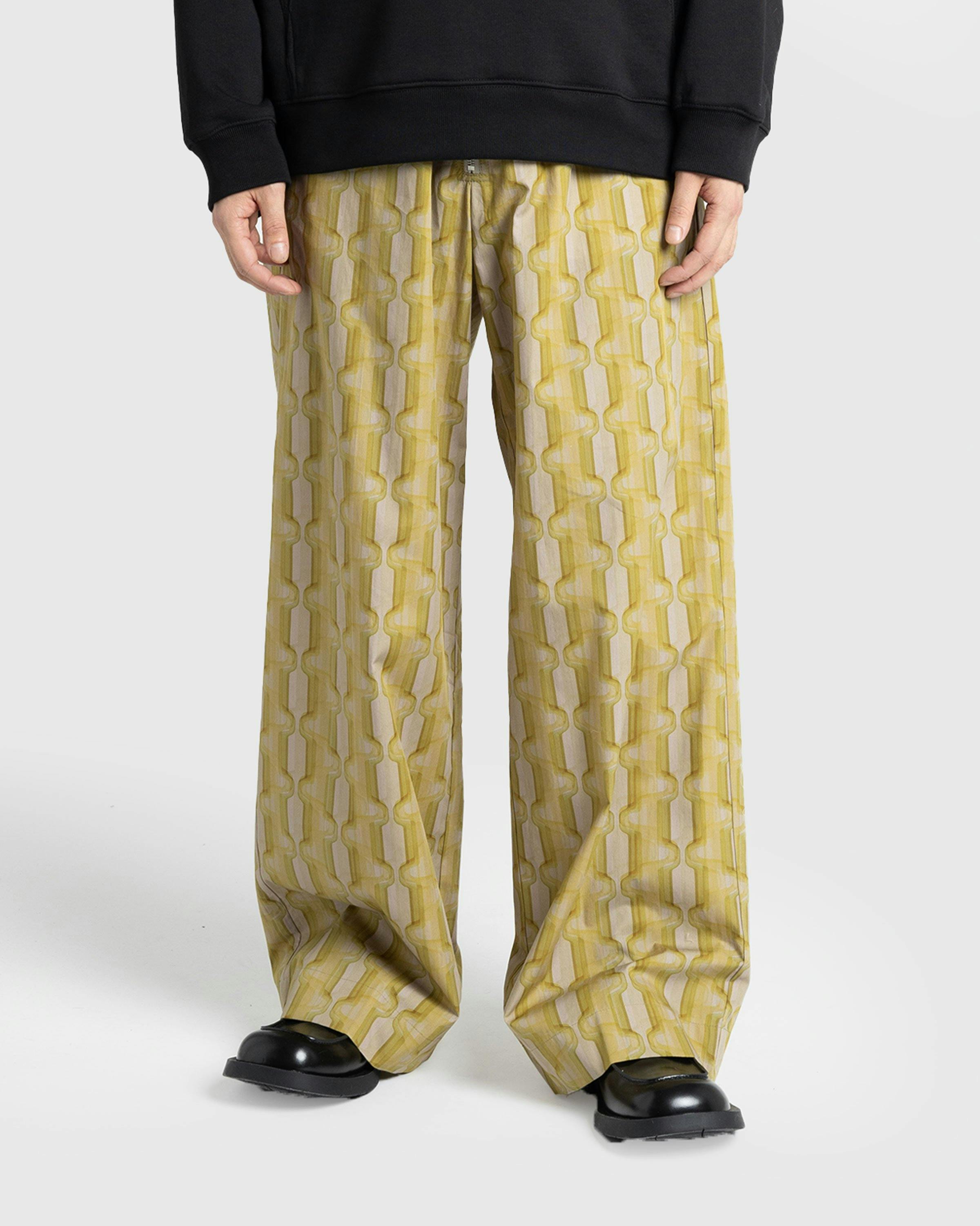 Dries van Noten - PRIMO 8091 M.W.PANTS LIM - Clothing - Green - Image 2