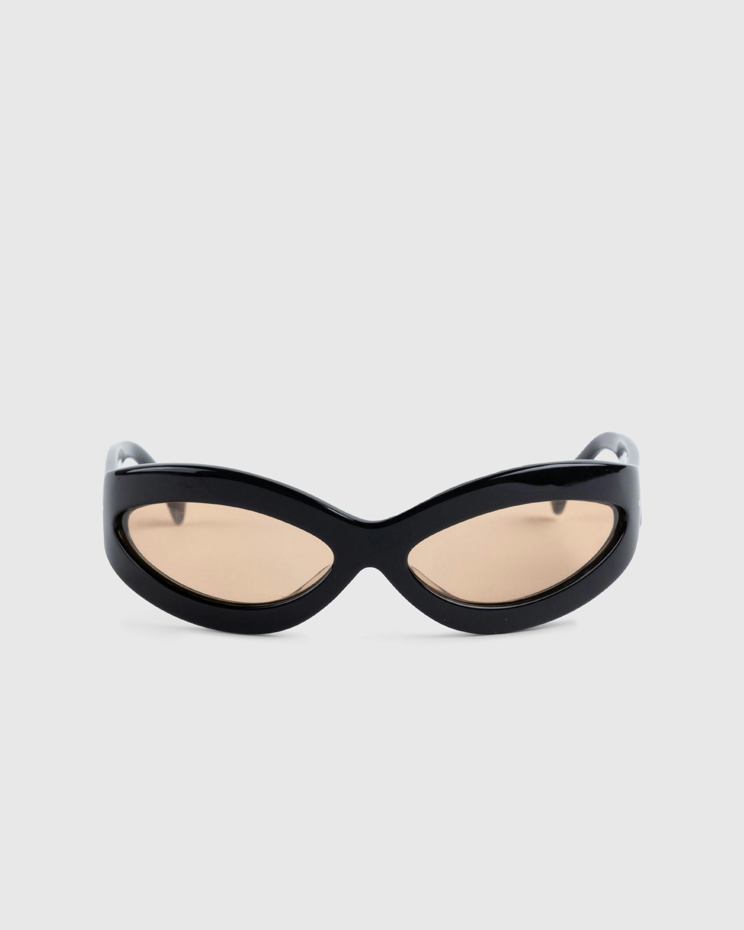 Port Tanger - Summa Black Acetate/Amber Lens - Accessories - Orange - Image 1