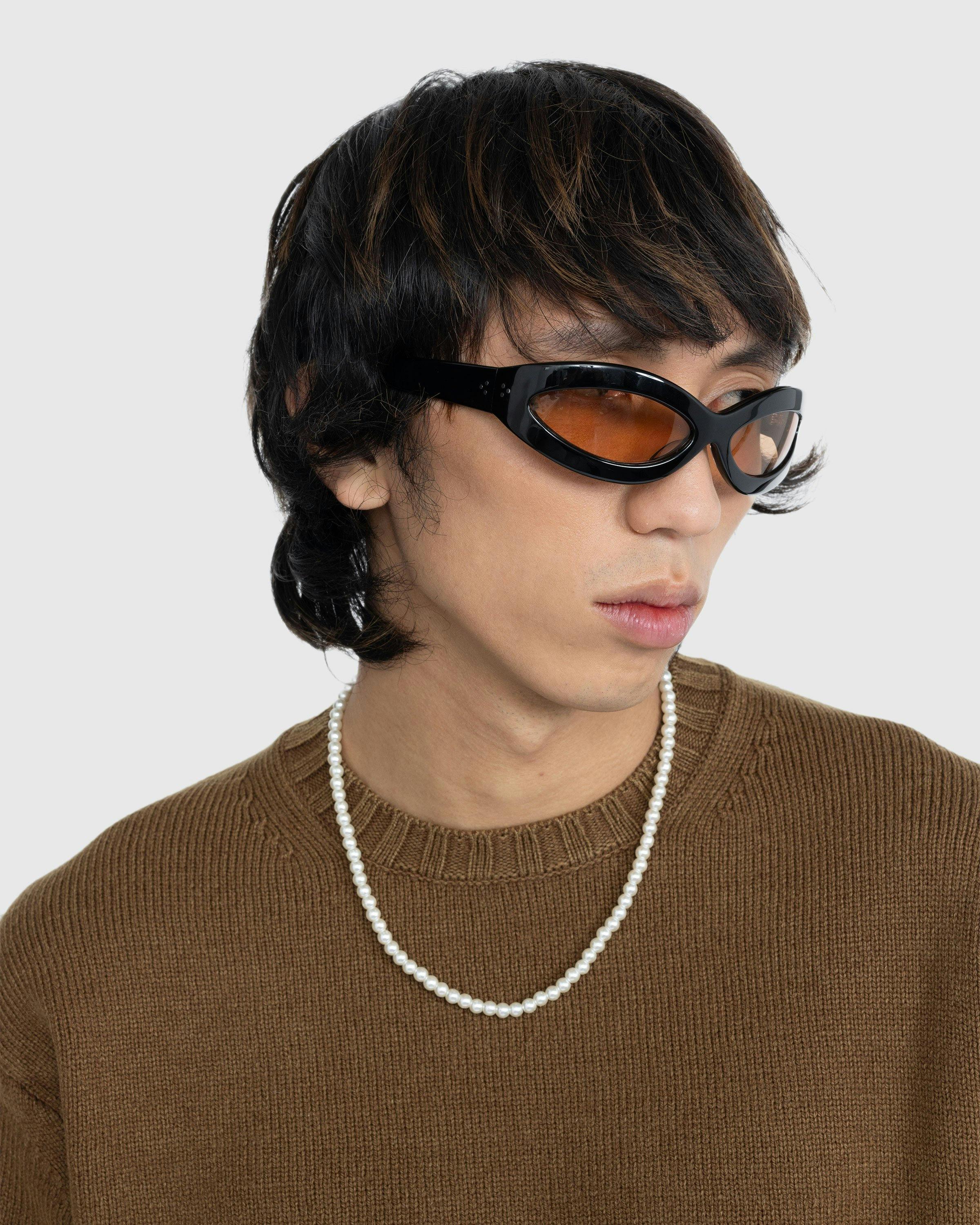 Port Tanger - Summa Black Acetate/Amber Lens - Accessories - Orange - Image 2