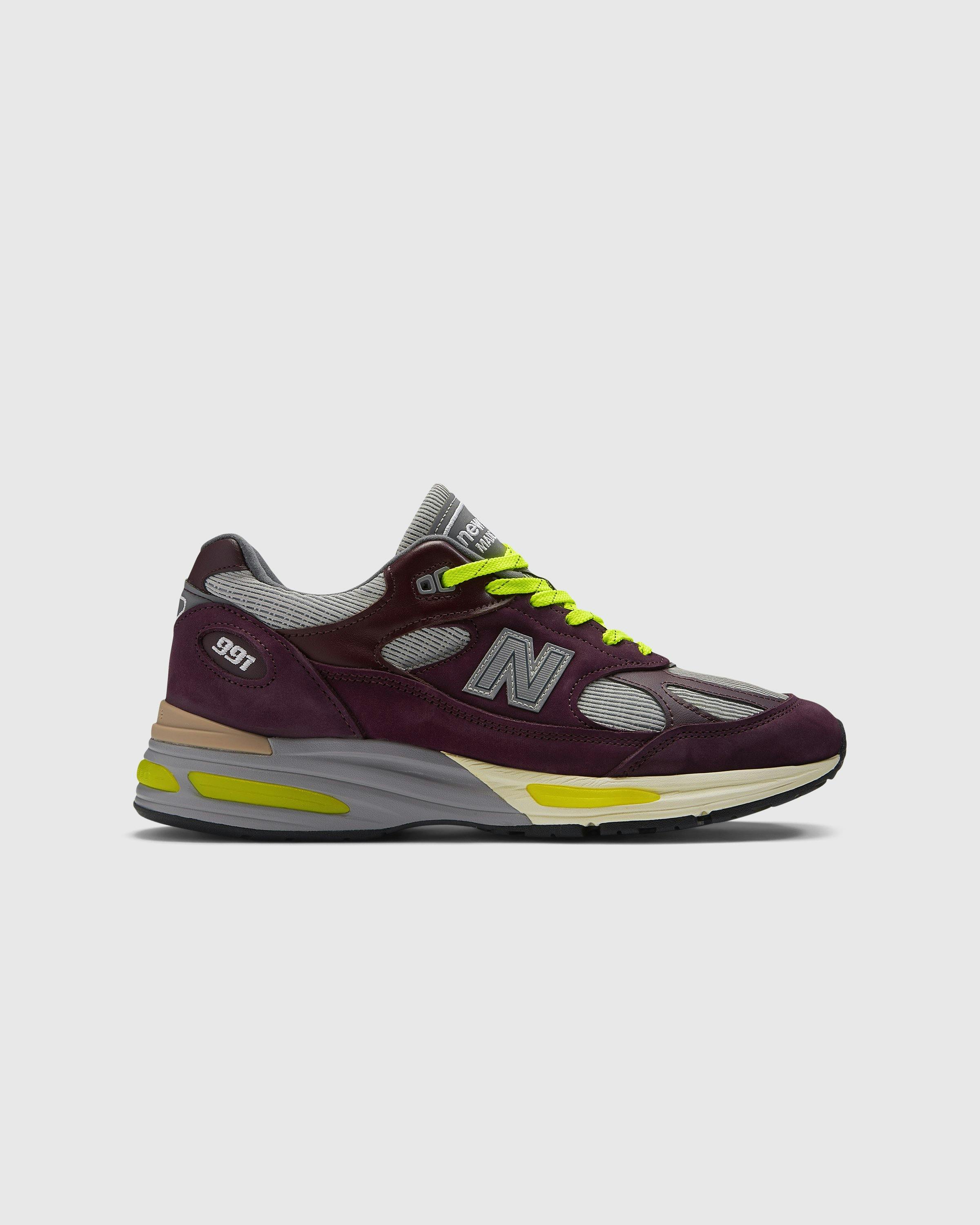 Patta x New Balance - 991v2 Pickled Beet - Footwear - Purple - Image 1