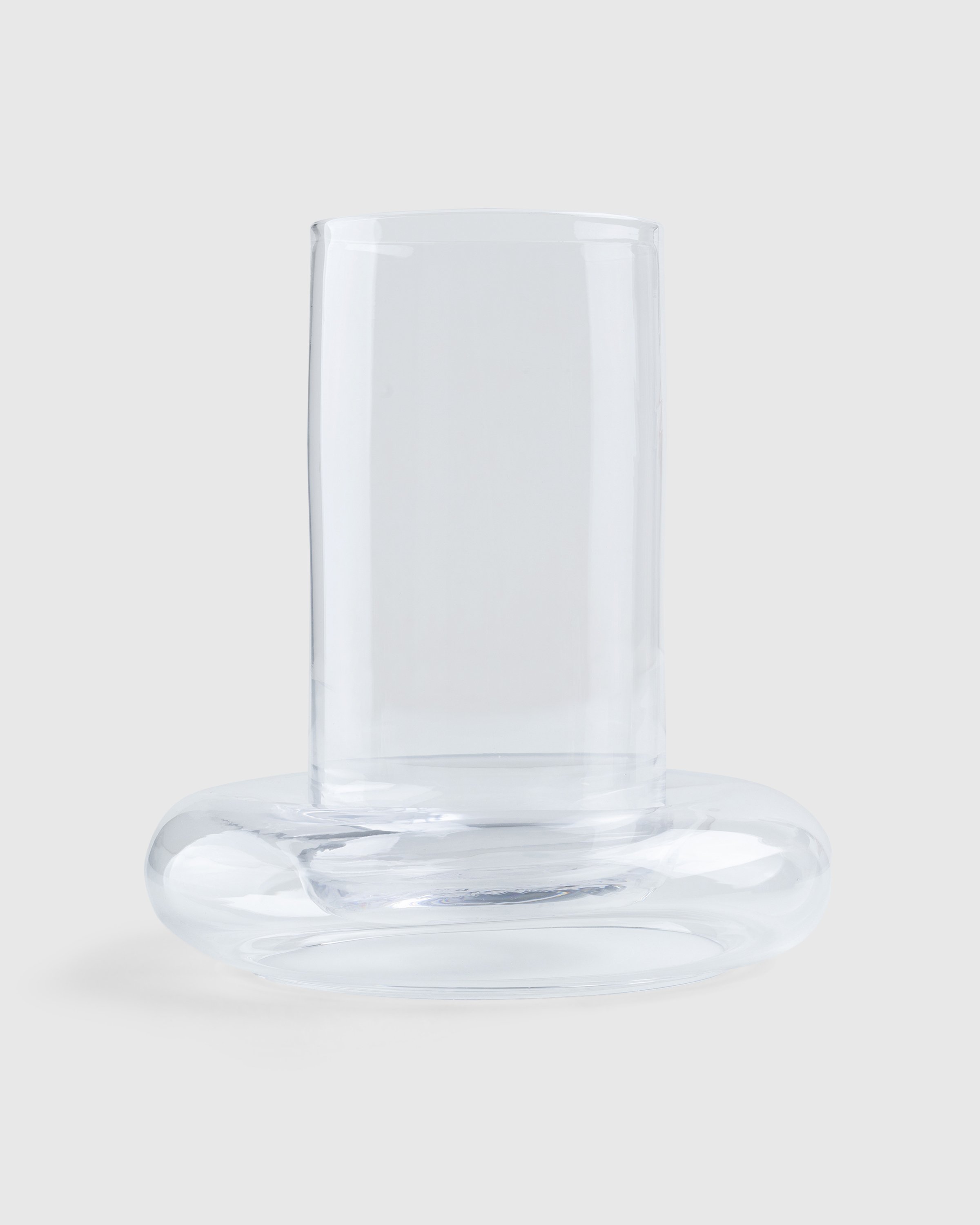 Gustaf Westman - Chunky Vase 0023 Transparent - Lifestyle - White - Image 1