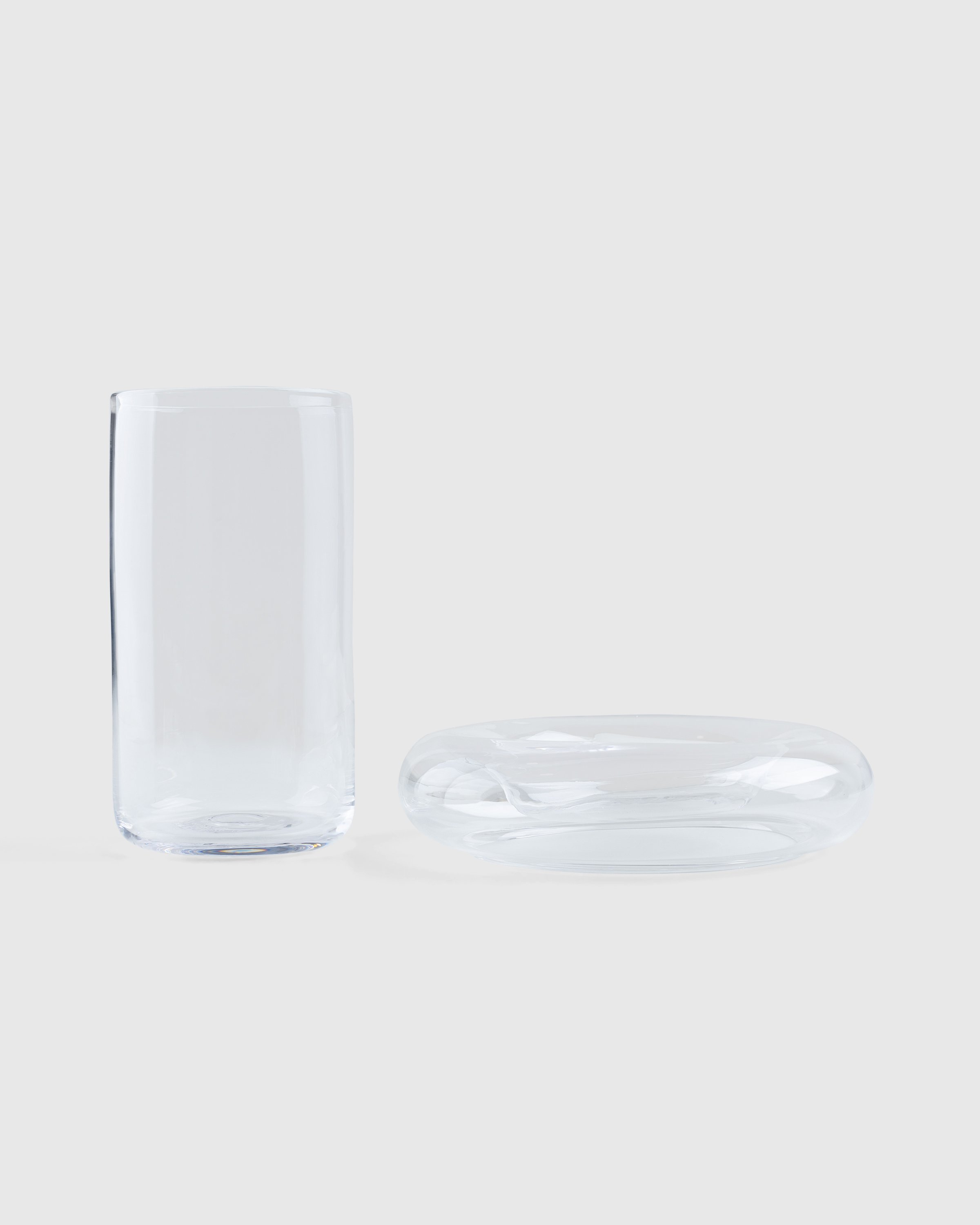 Gustaf Westman - Chunky Vase 0023 Transparent - Lifestyle - White - Image 2