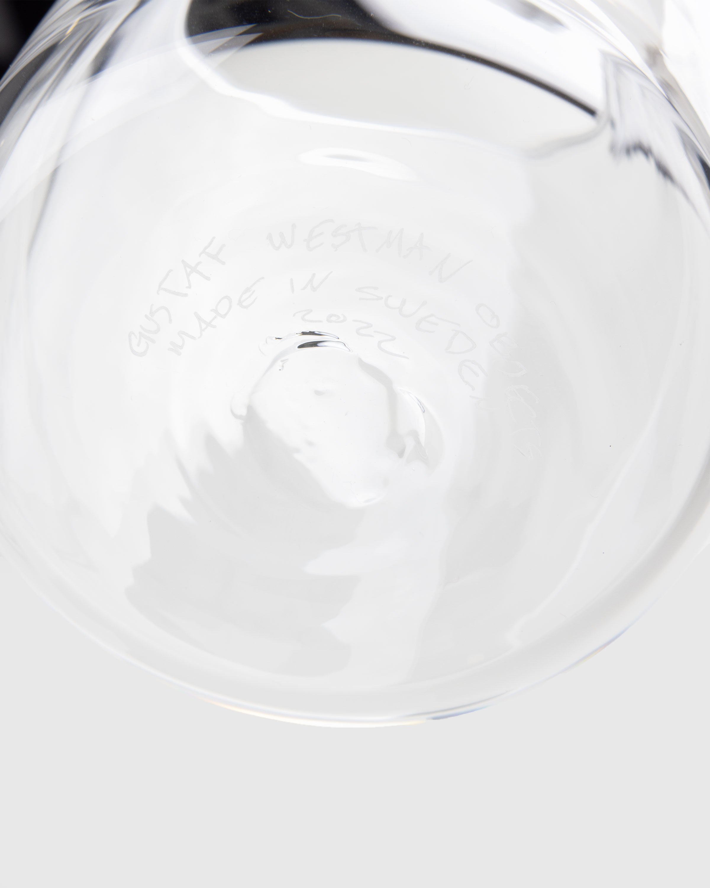 Gustaf Westman - Chunky Vase 0023 Transparent - Lifestyle - White - Image 3