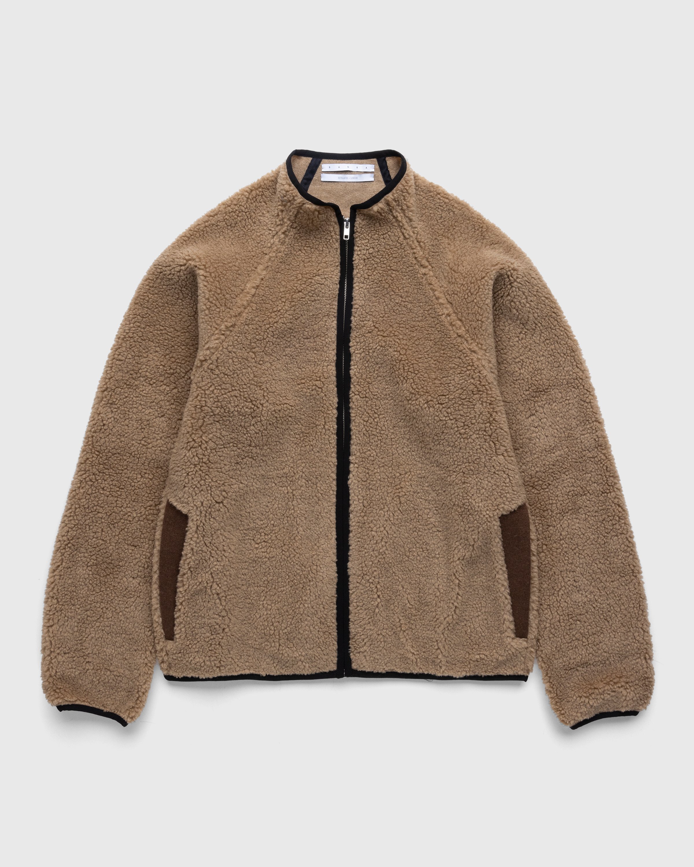 RANRA - Gjof Fleece Jacket Chocolate - Clothing - Brown - Image 1