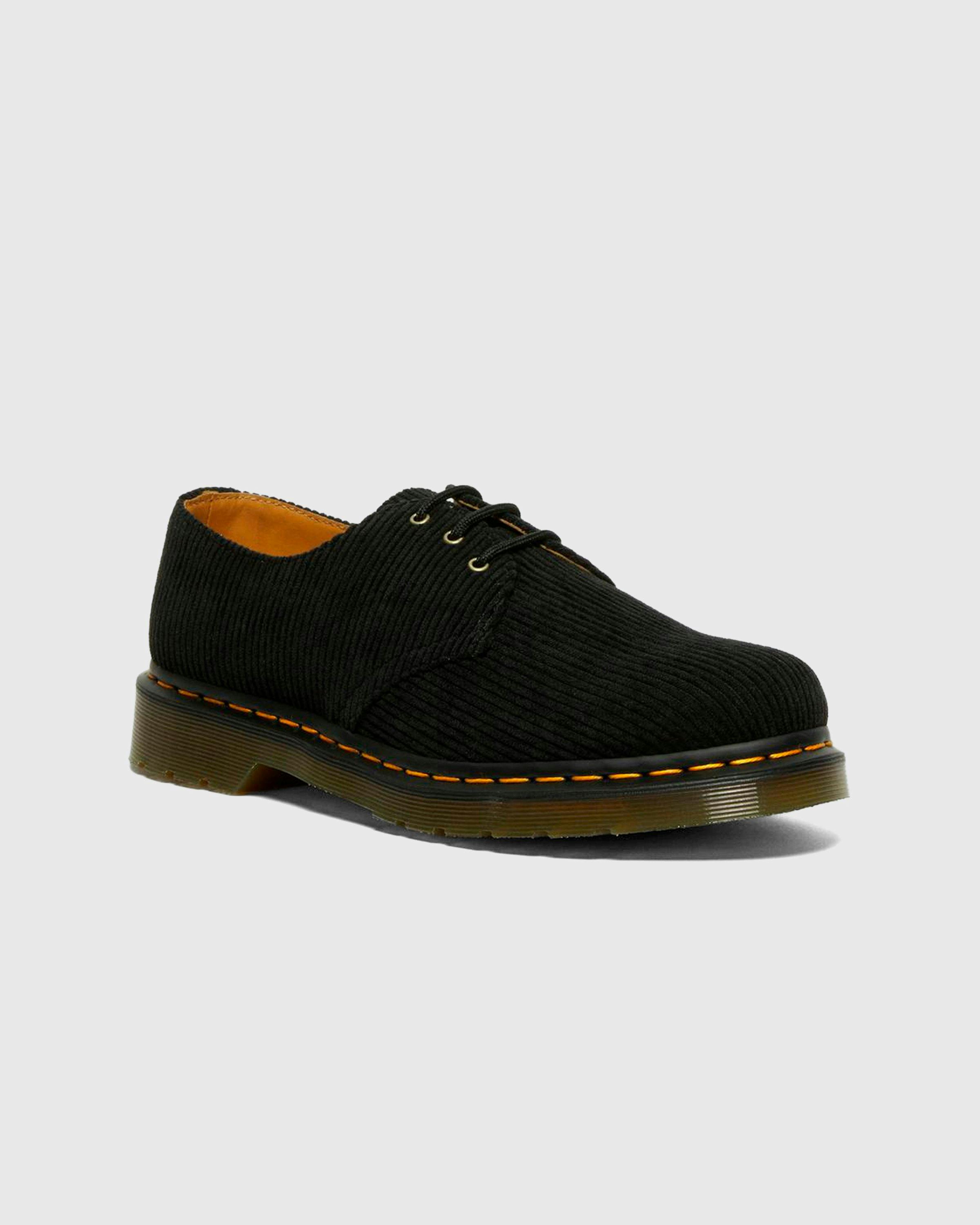 Dr. Martens - 1461 Black Duchess Corduroy - Footwear - Black - Image 2