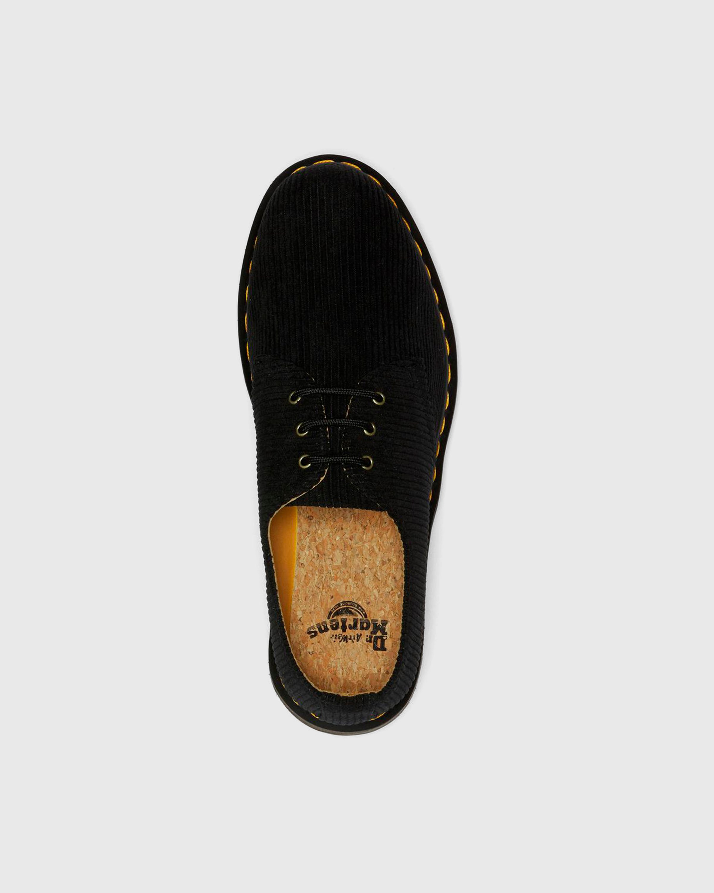 Dr. Martens - 1461 Black Duchess Corduroy - Footwear - Black - Image 6