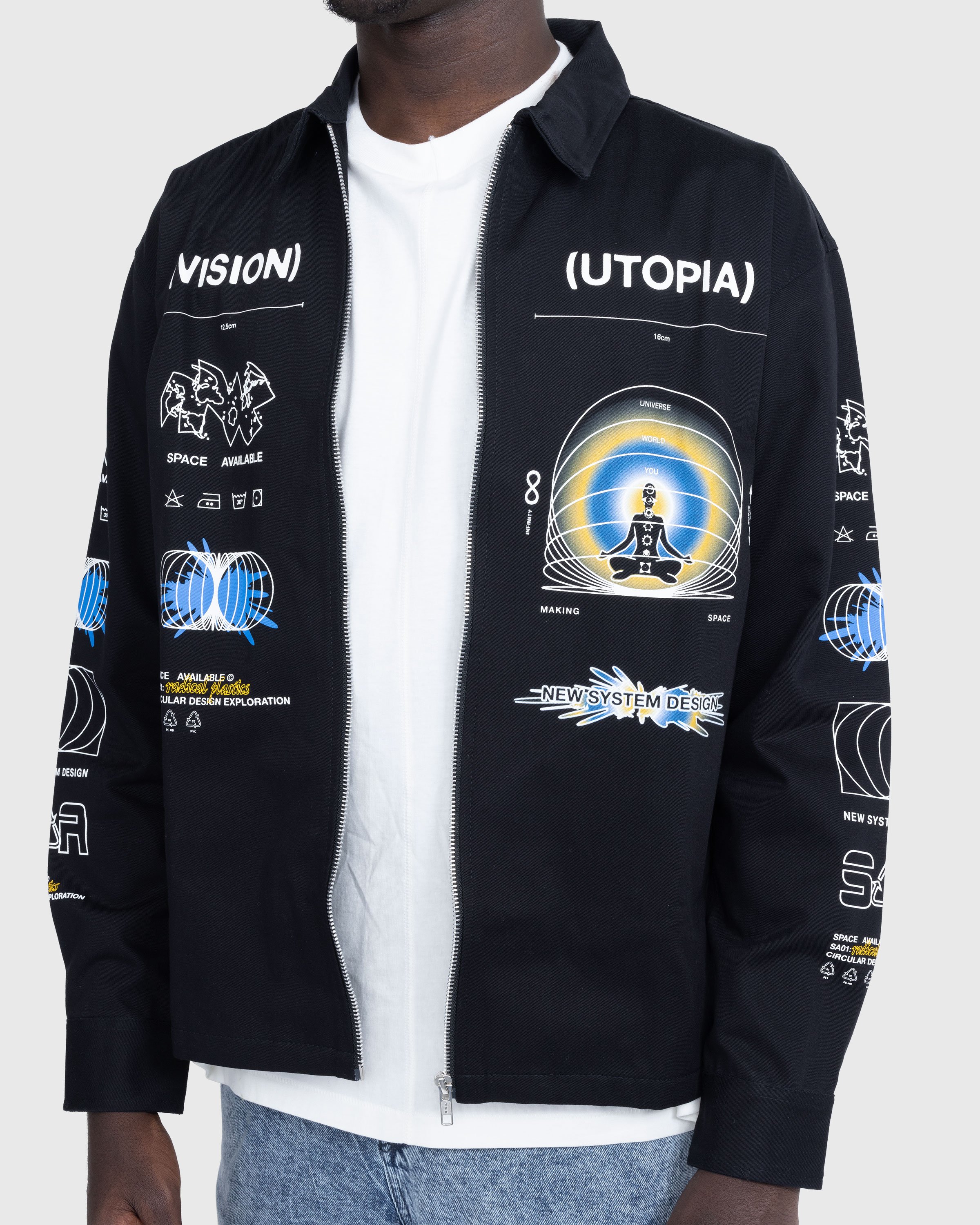 Space Available Studio - Utopia Work Jacket Black - Clothing - Black - Image 5