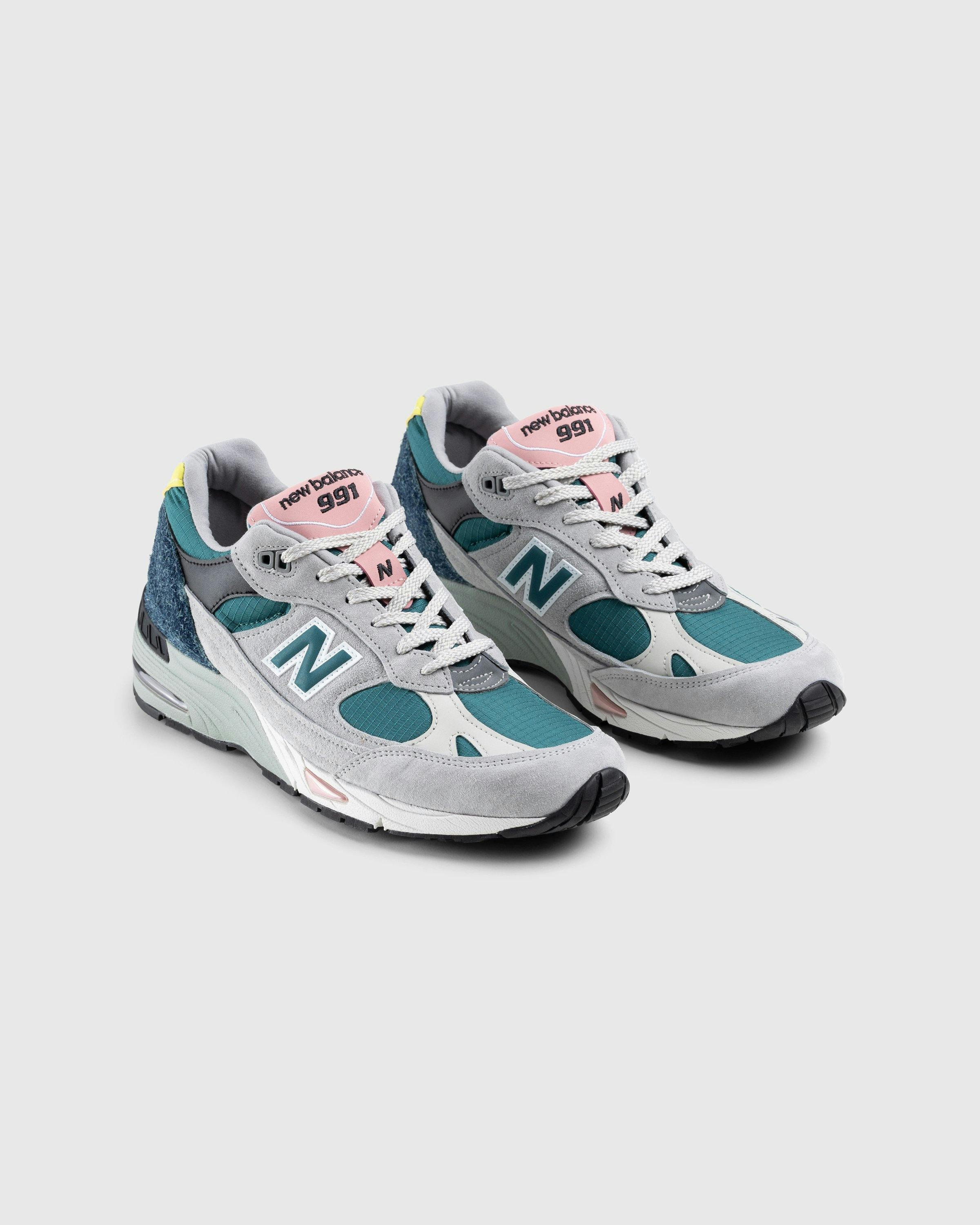 New Balance - M 991 PSG Grey/Teal - Footwear - Multi - Image 3