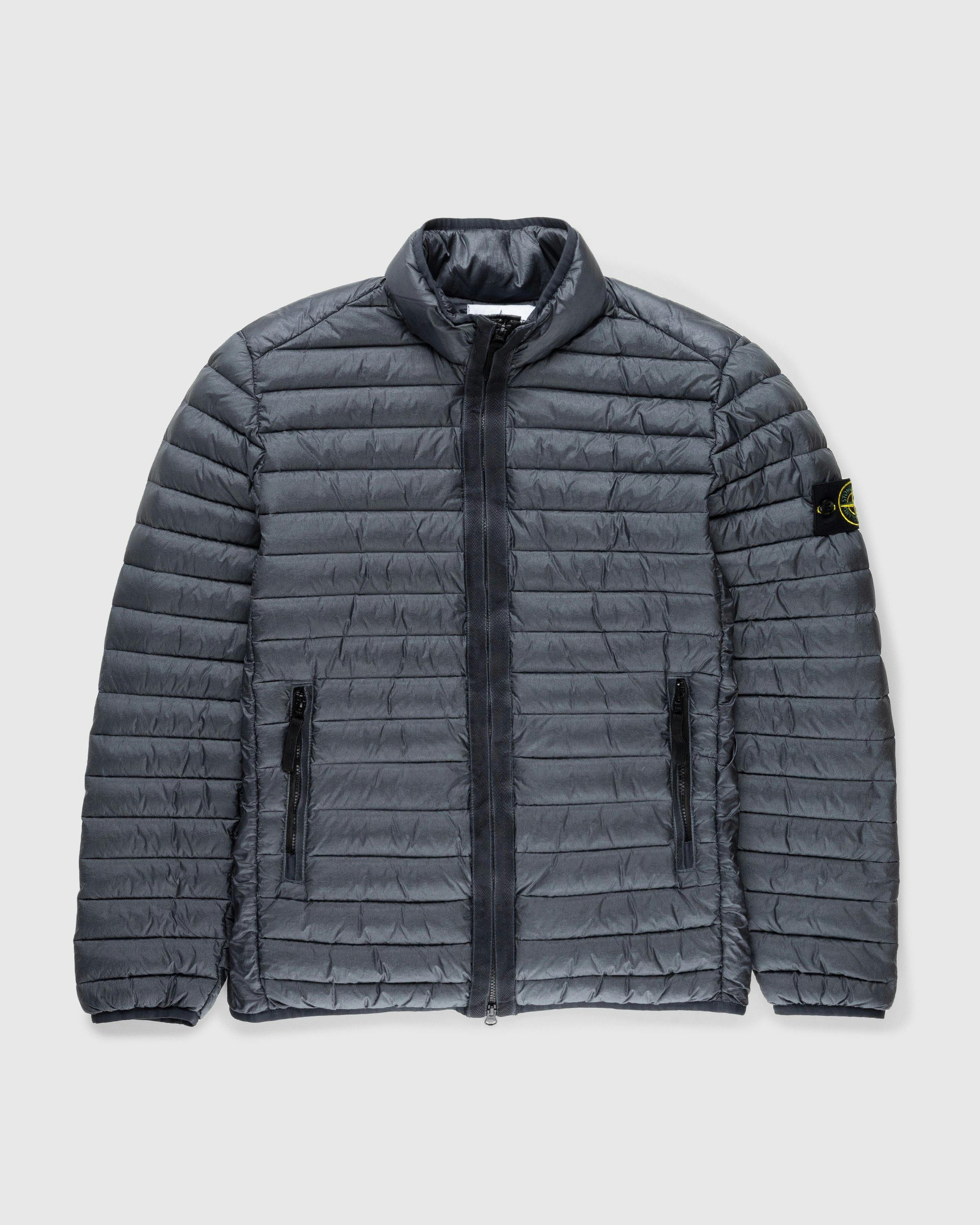 Stone Island Packable Recycled Nylon Down Jacket Lead Grey Highsnobiety Shop