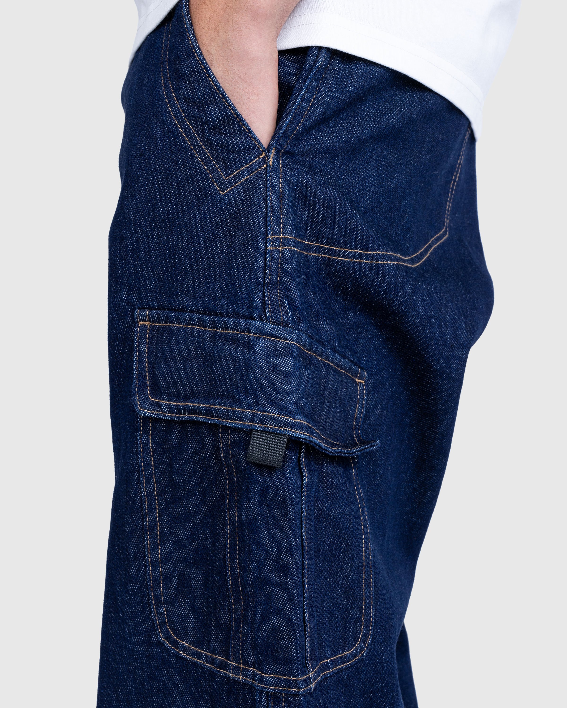 Gramicci - DENIM LOOSE CARGO PANT - Clothing - Blue - Image 5