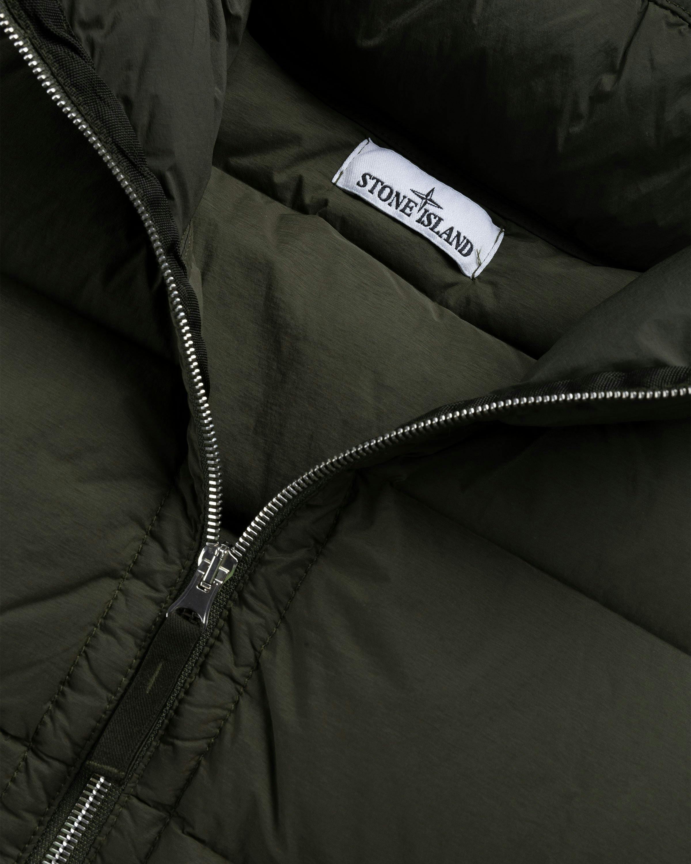 Stone Island - Real Down Jacket Olive - Clothing - Green - Image 6