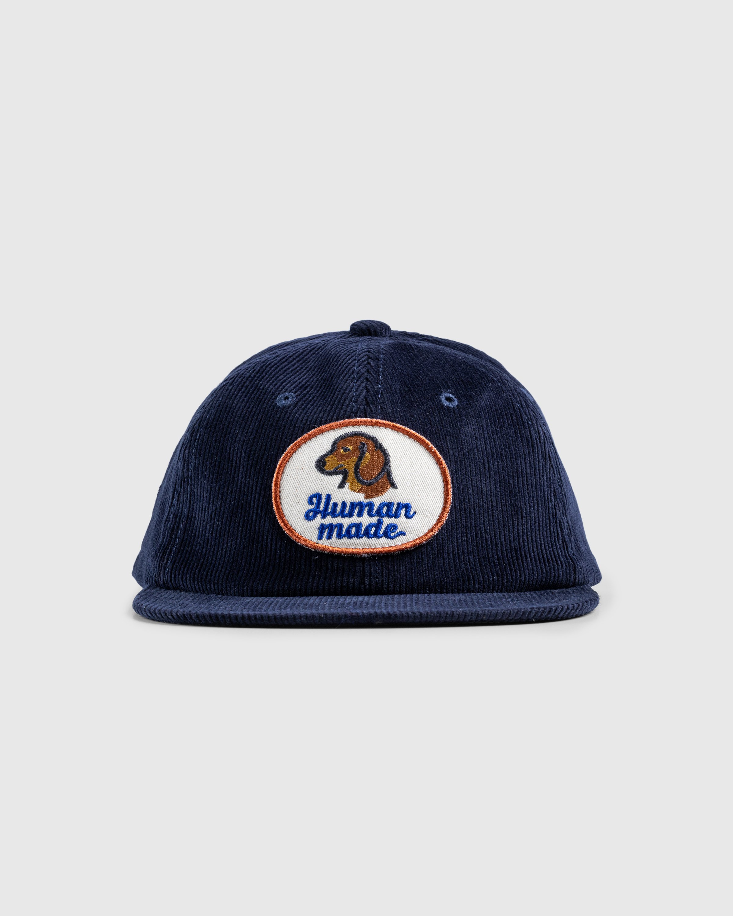 Human Made - 6-Panel Corduroy Cap Navy - Accessories - Blue - Image 2