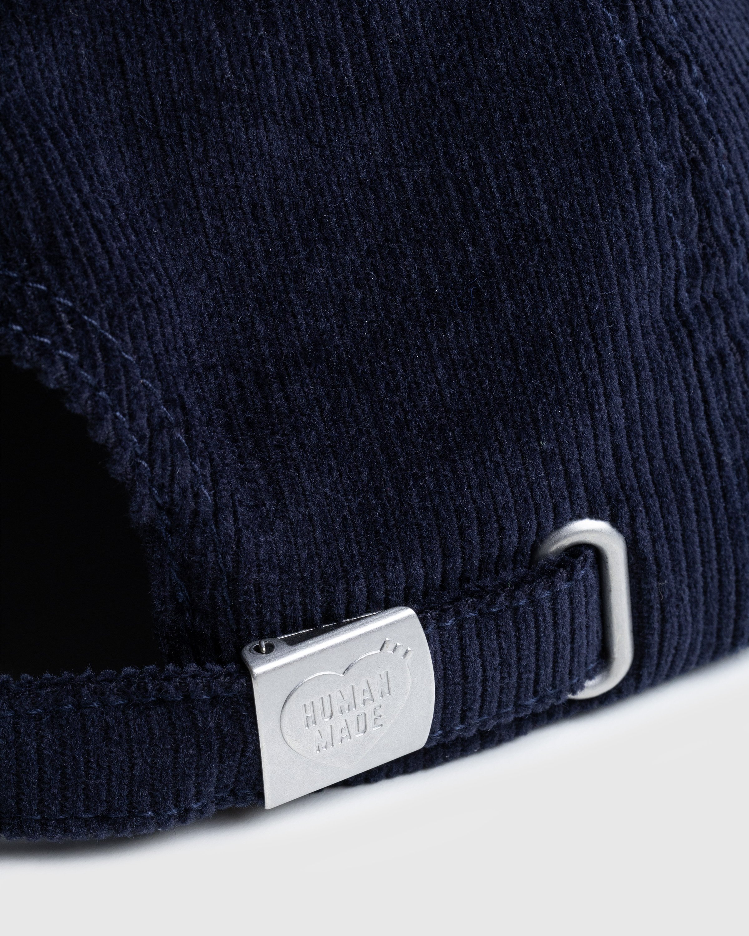 Human Made - 6-Panel Corduroy Cap Navy - Accessories - Blue - Image 7
