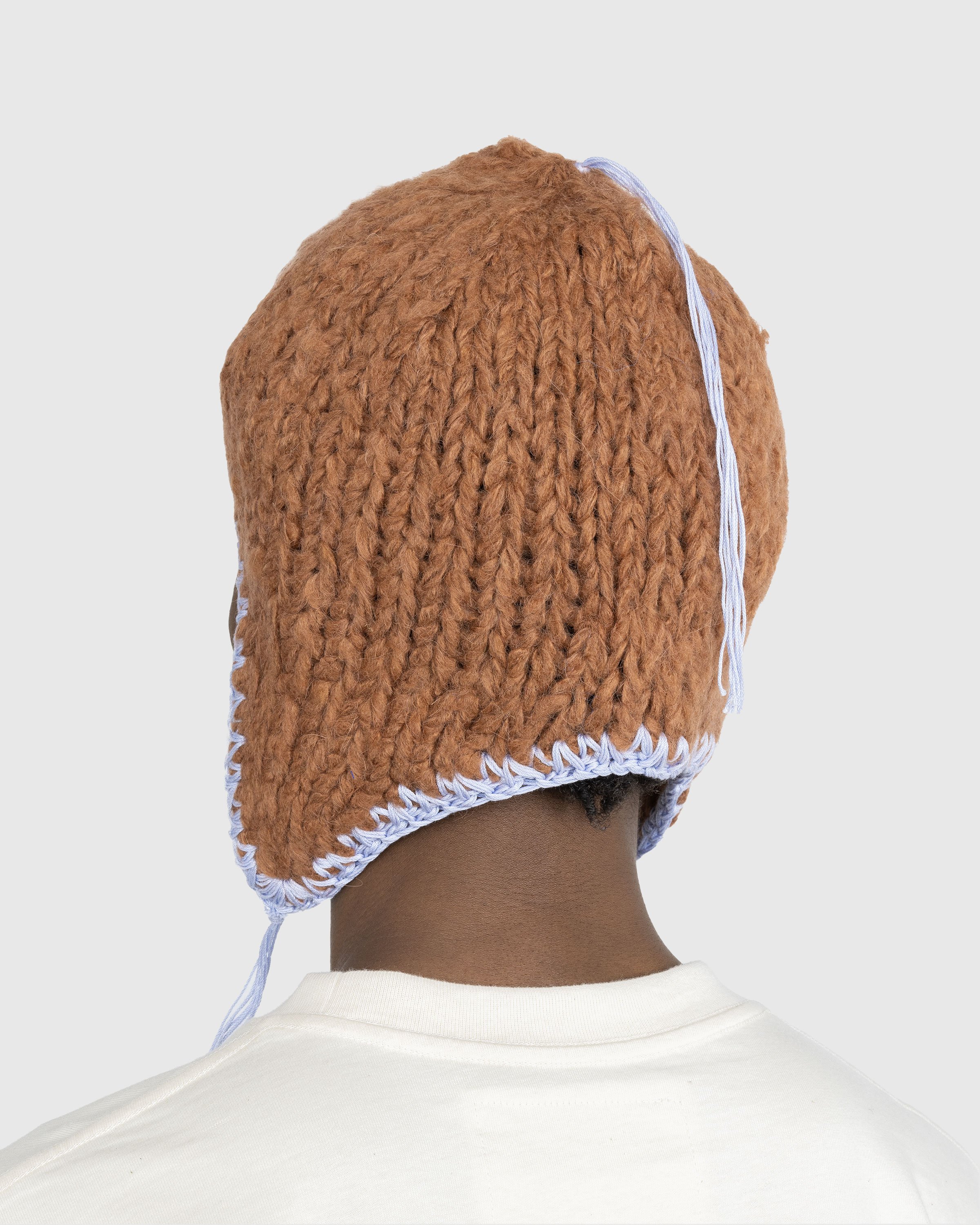 Acne Studios - Hat With Ear Flaps Ginger Brown - Accessories - Brown - Image 3