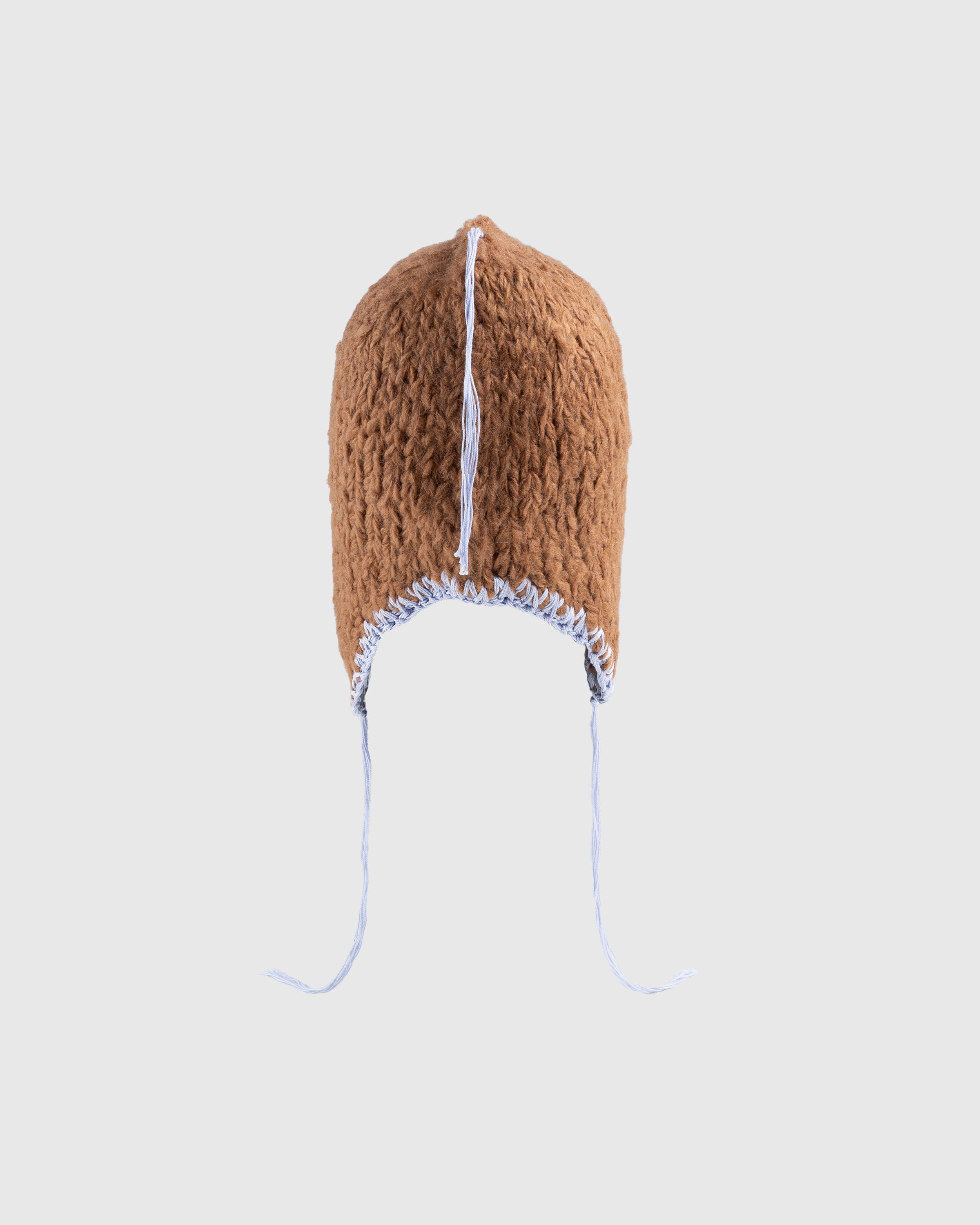 Acne Studios - Hat With Ear Flaps Ginger Brown - Accessories - Brown - Image 4