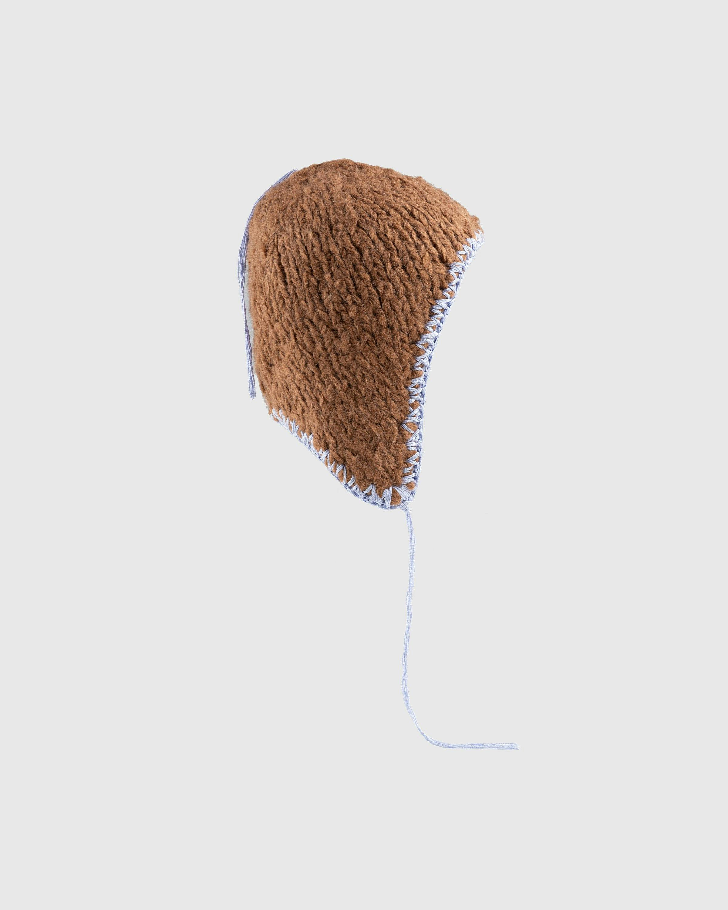 Acne Studios - Hat With Ear Flaps Ginger Brown - Accessories - Brown - Image 5