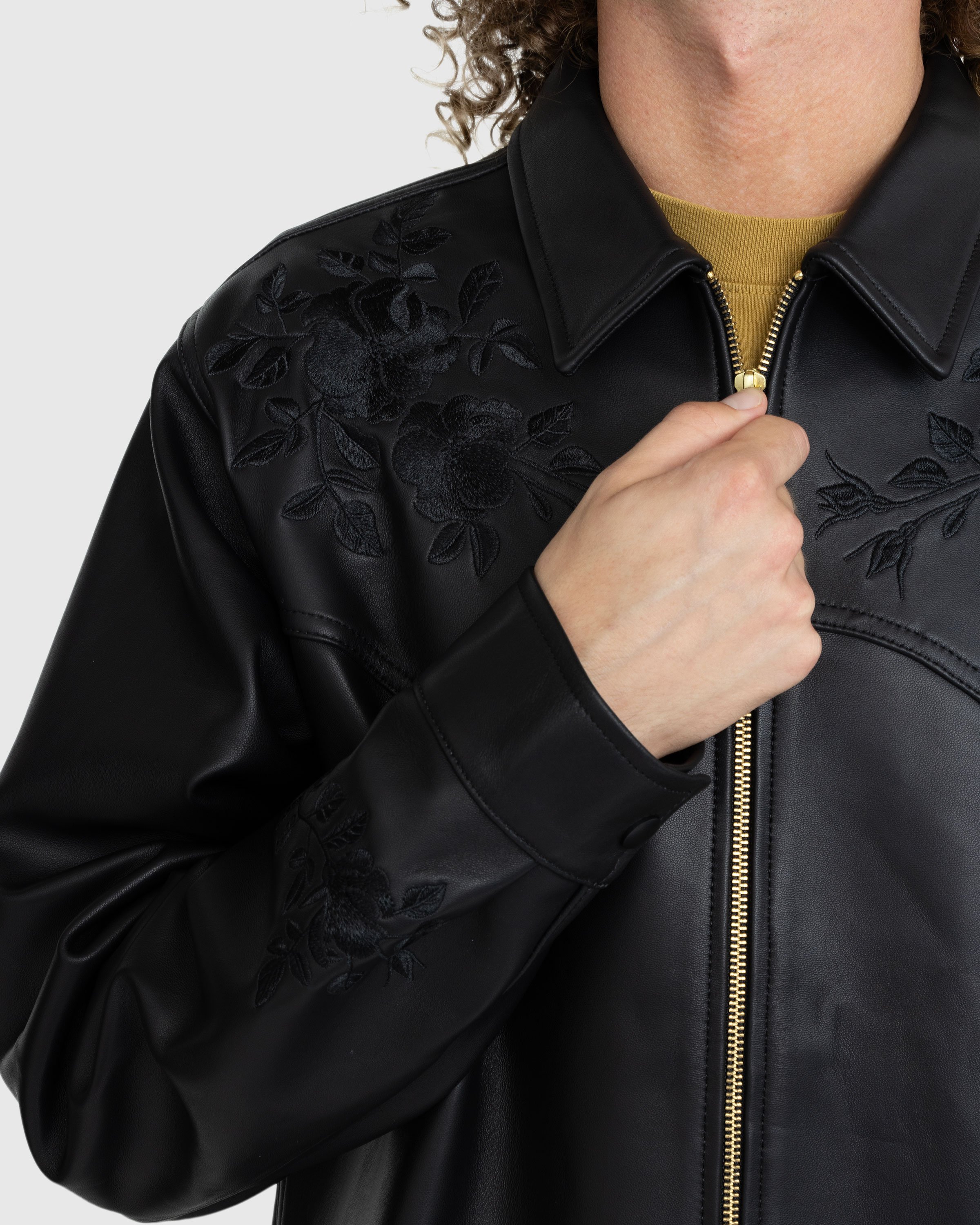 Noon Goons - Droptop Zip Shirt Black - Clothing - Black - Image 4