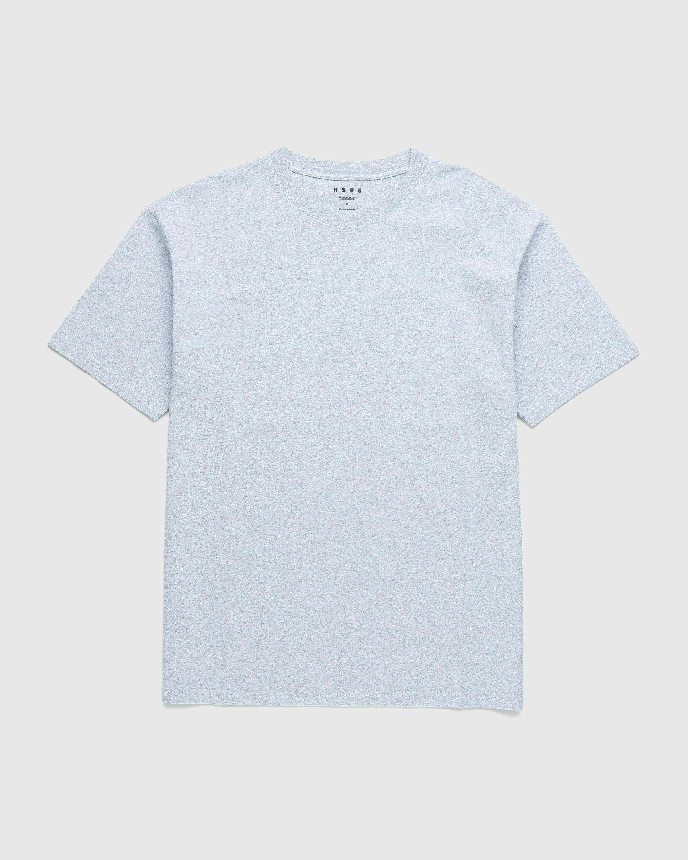 Highsnobiety HS05 - 3 Pack T-Shirts Grey - Clothing - Grey - Image 2