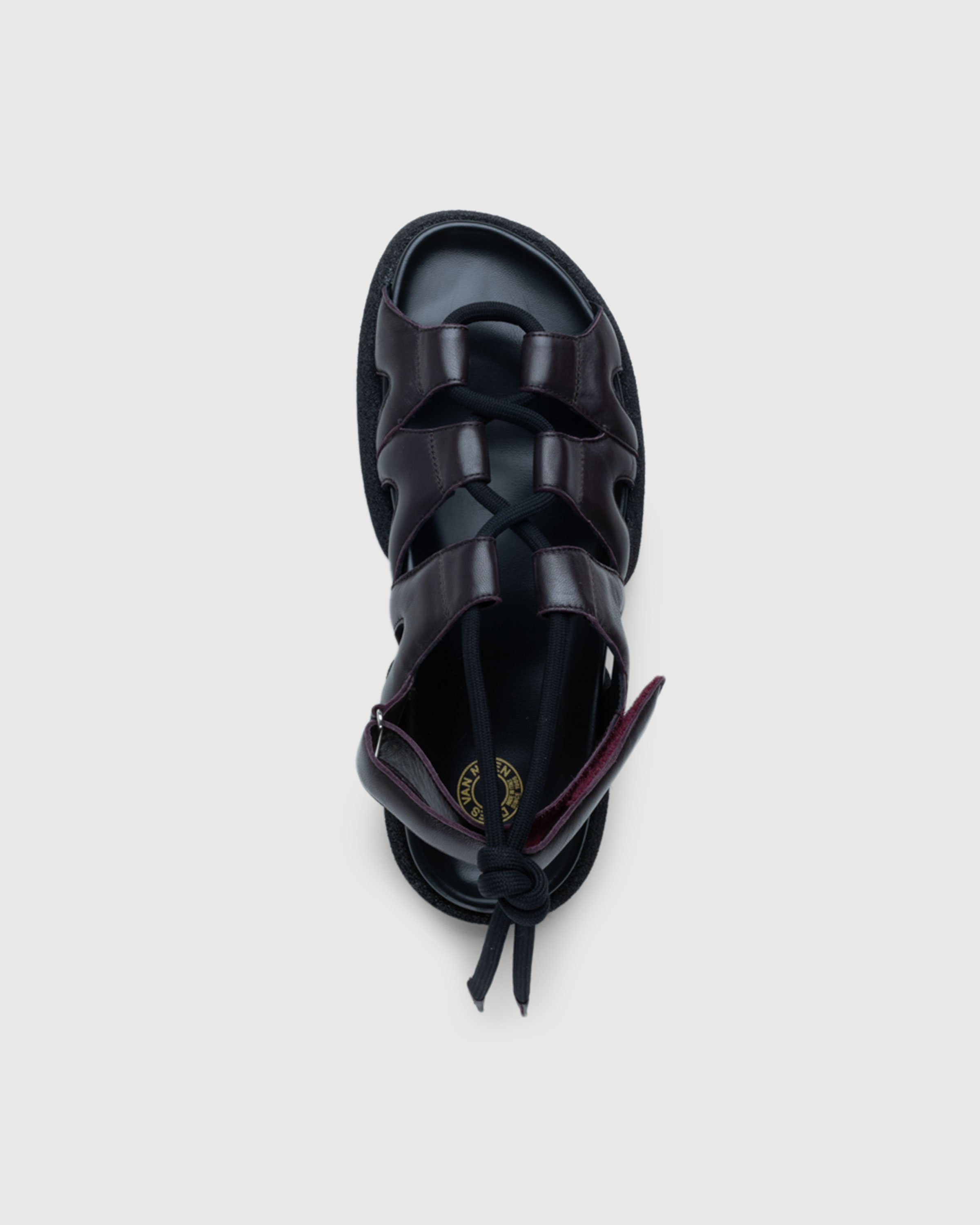 Dries van Noten - Heavy Platform Sandals Bordeaux - Footwear - Red - Image 5