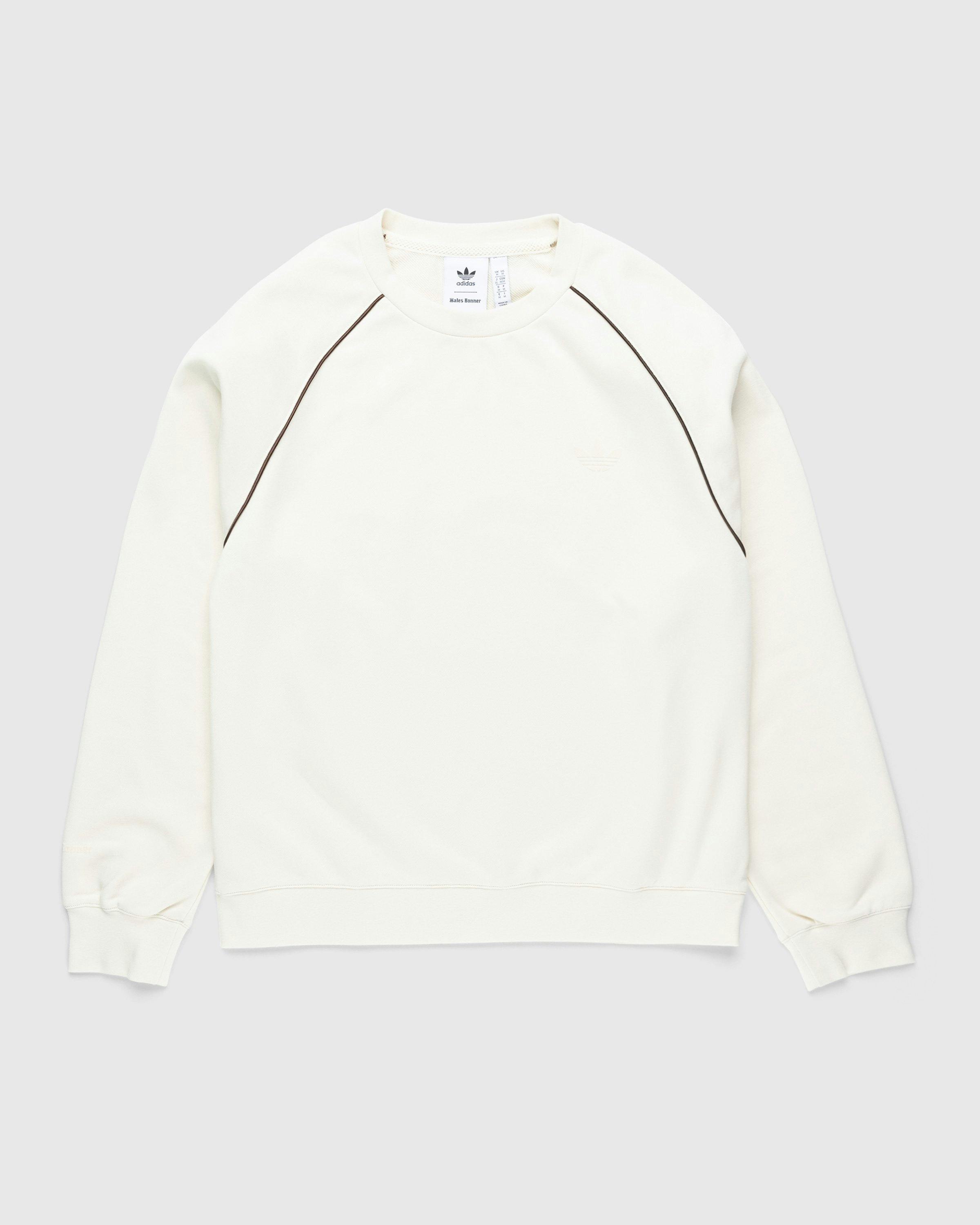 Adidas x Wales Bonner - Crewneck Sweater Wonder White - Clothing - Beige - Image 1