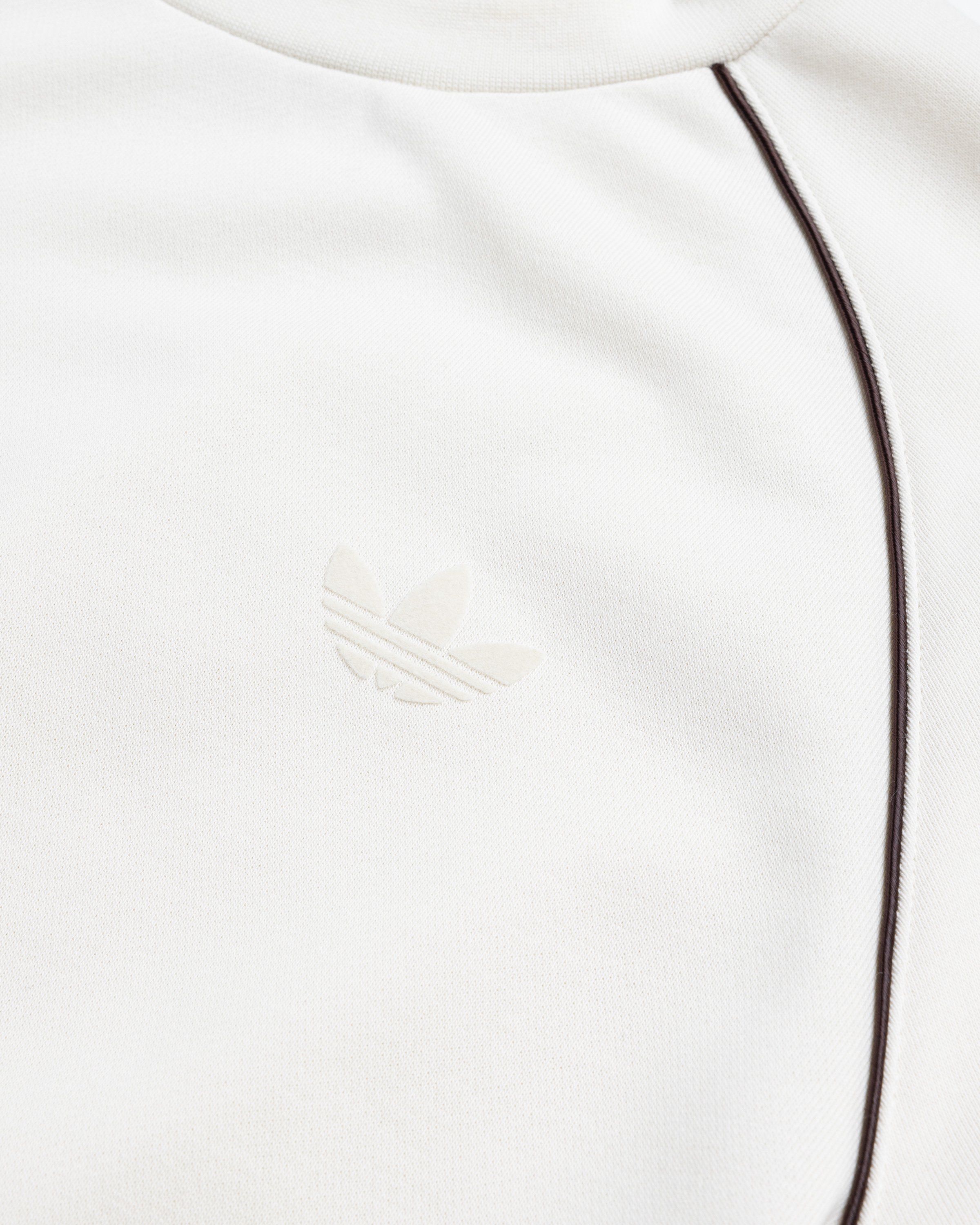 Adidas x Wales Bonner - Crewneck Sweater Wonder White - Clothing - Beige - Image 5